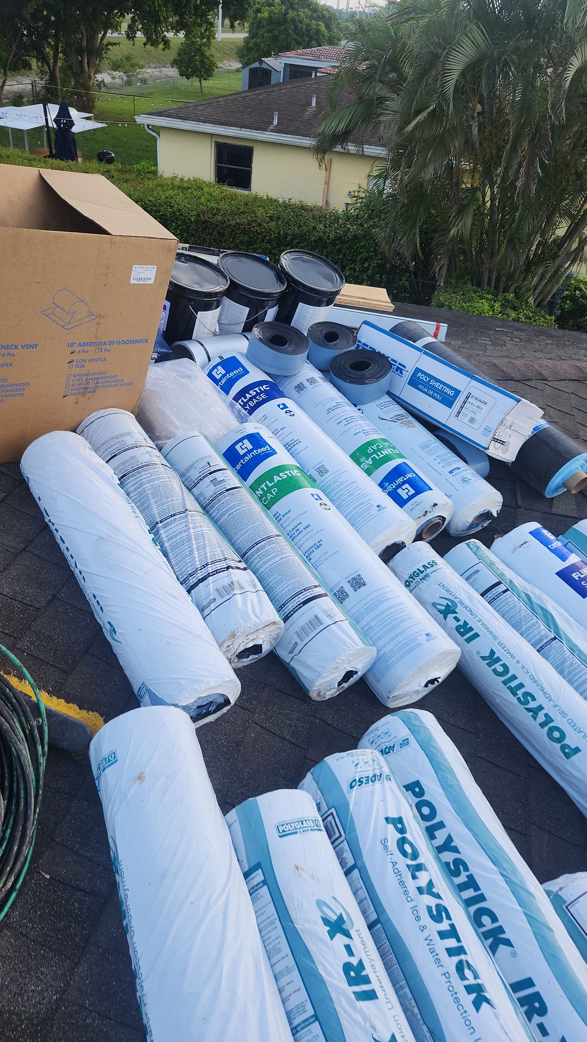 Comprehensive Shingle and Flat Roof Replacement in Boca Raton by Aastro Roofing