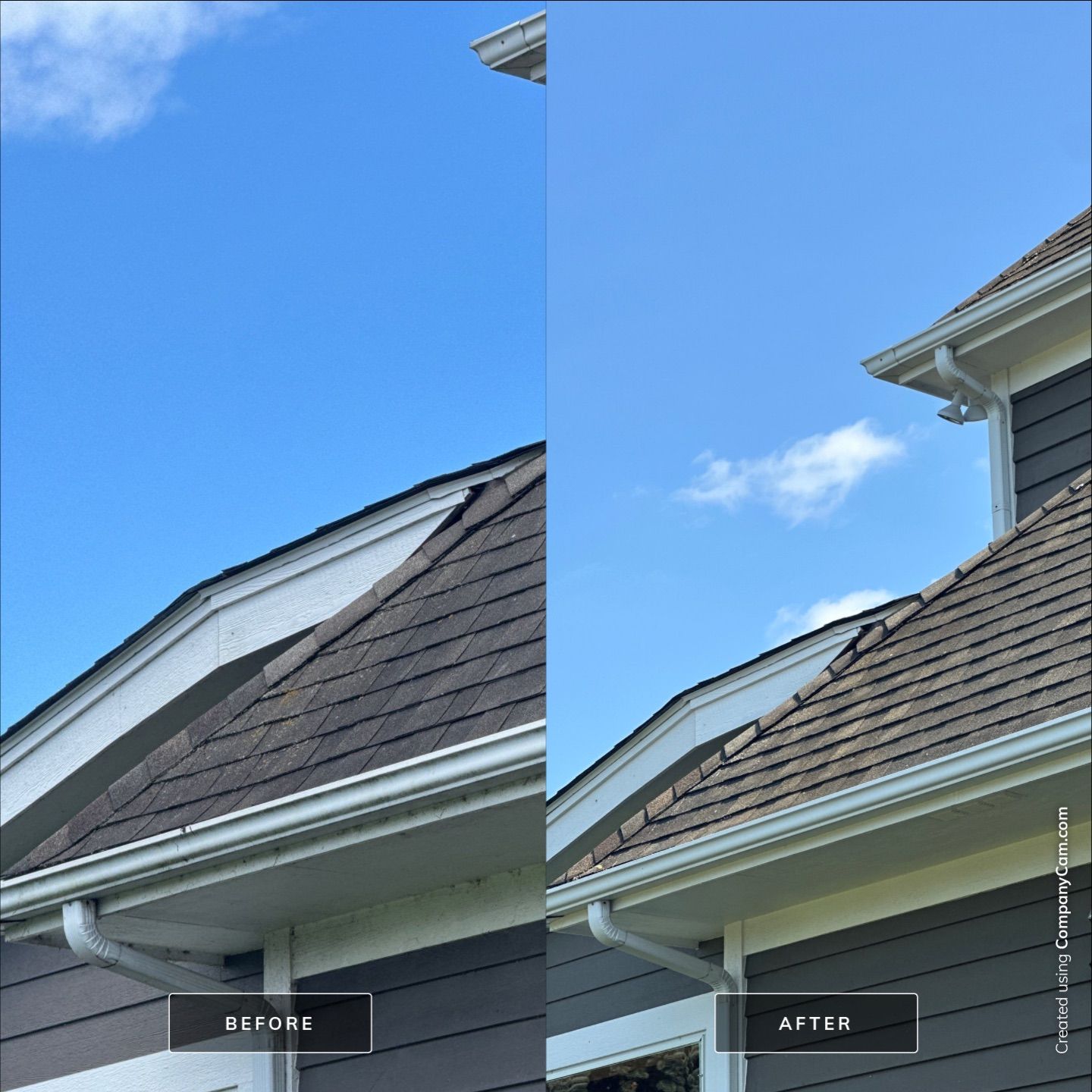 Project in McHenry by Simmons Power & Soft Washing