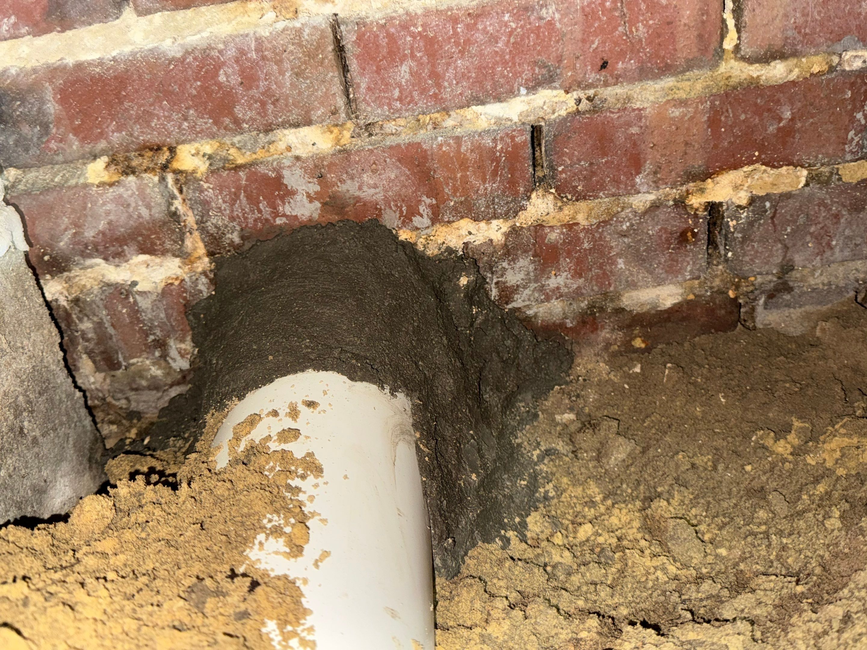 Project in Chesapeake by Patriot Crawl Space Repairs