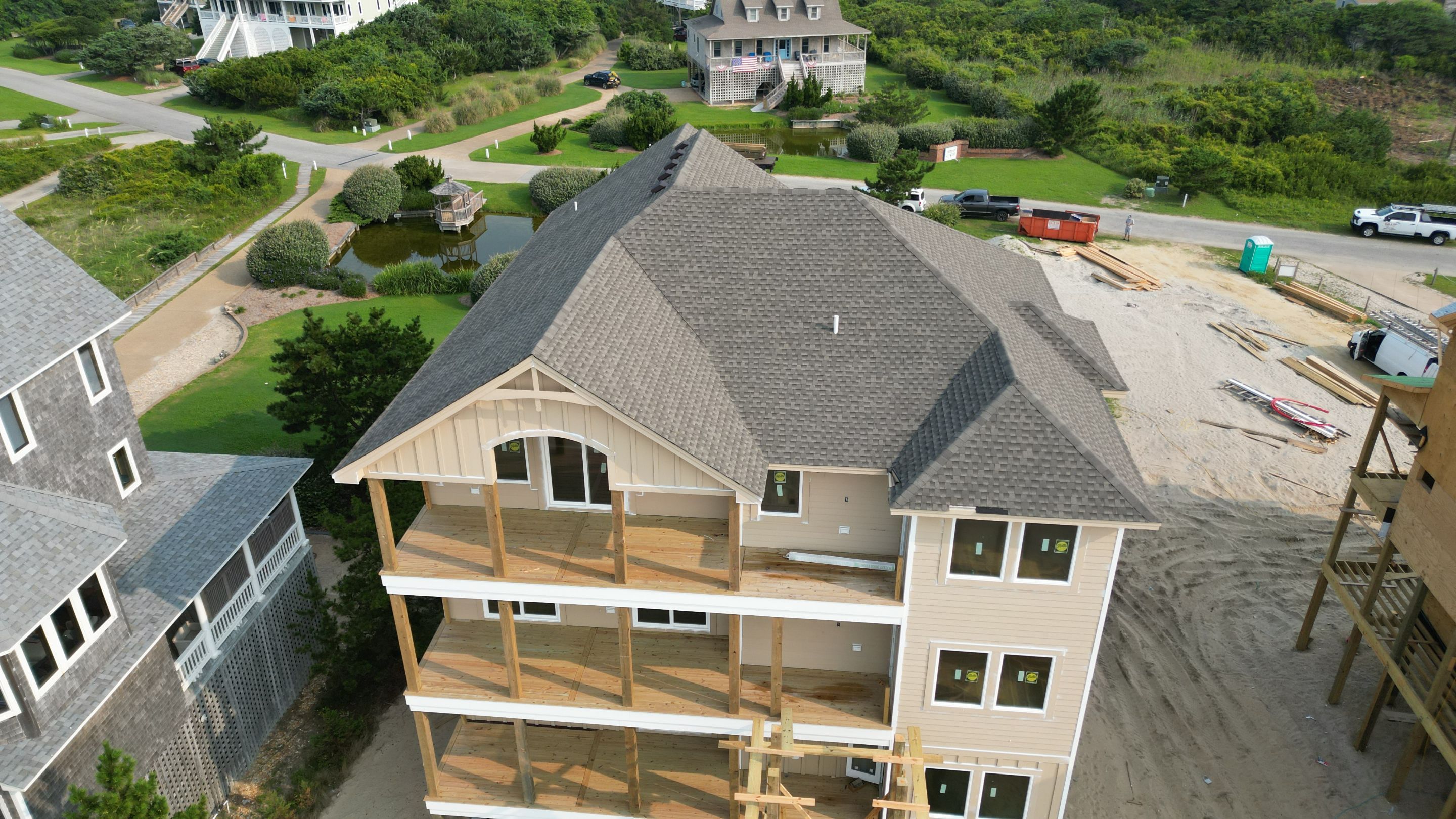 Residential Roofing Installation using Timberline HDZ in Hatteras NC by Gallop Roofing & Remodeling, Inc.