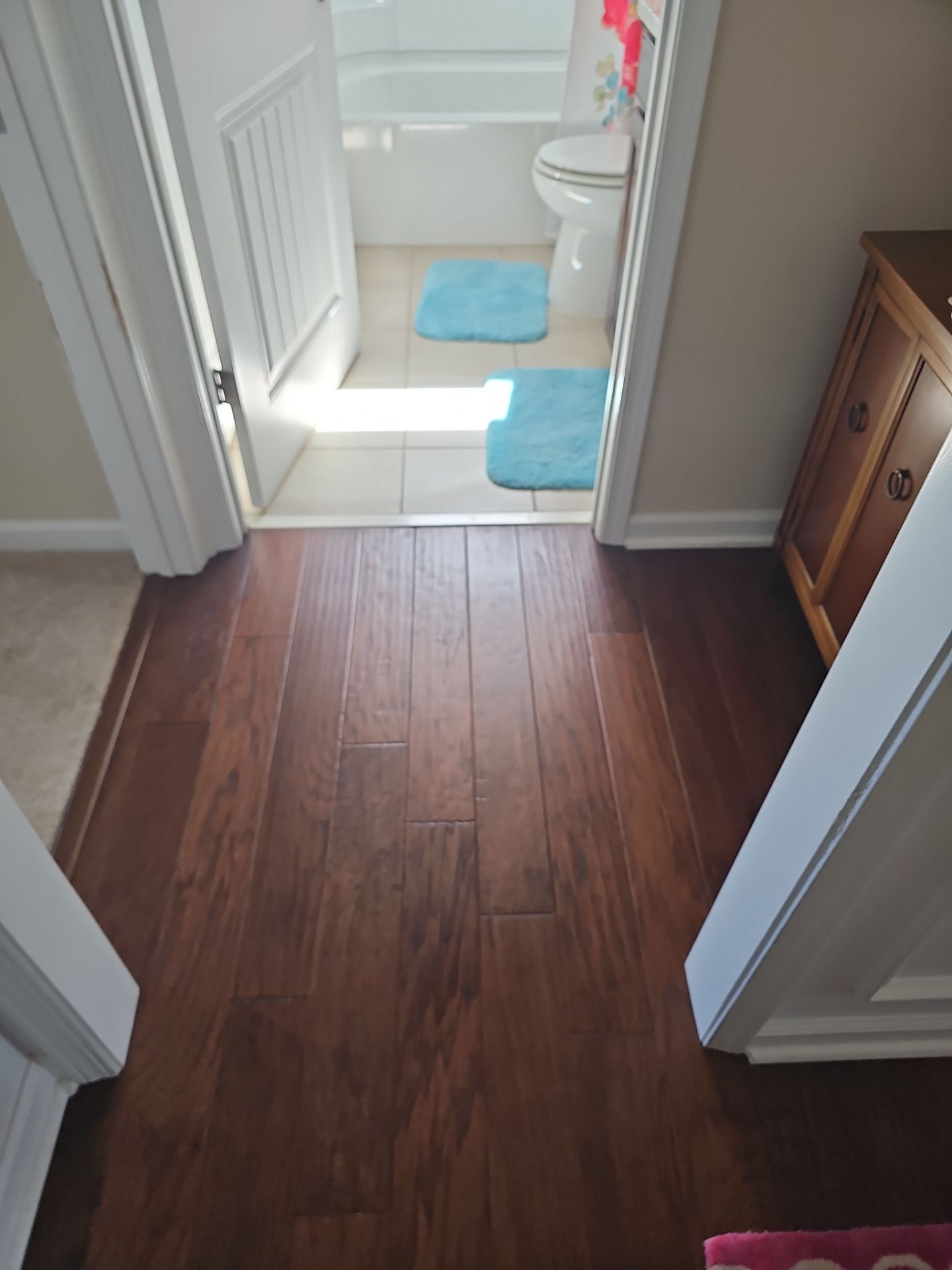 Luxury Vinyl Plank Flooring Installation and Interior Refresh in Durham by Billy Weatherspoon Contractor