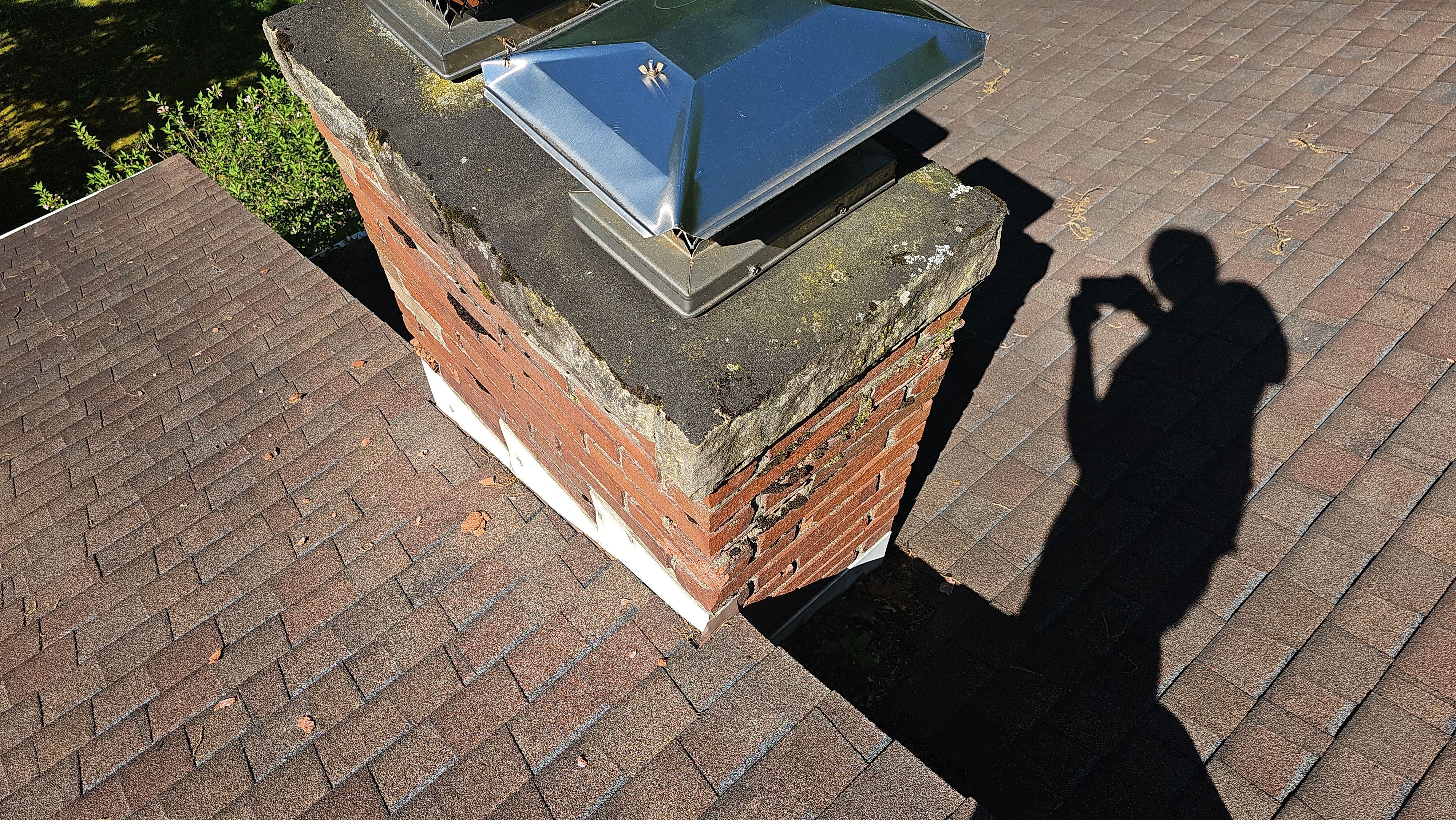 Atlas Pinnacle, Color, Woodland Green, Drip Edge, Color, White by Eagle Eye Roofing