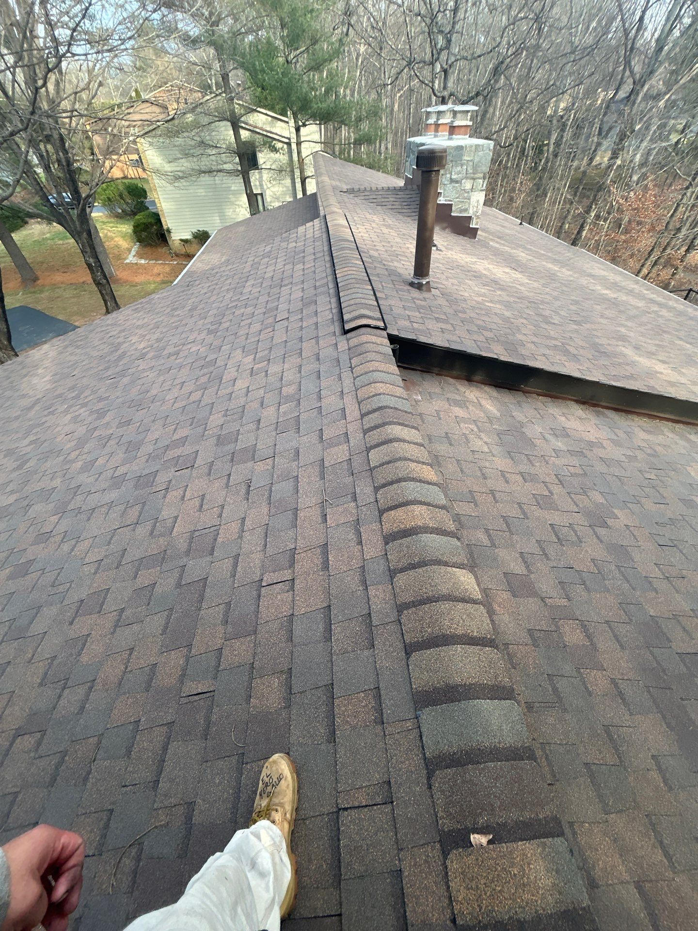 Vienna: Residential Roof Replacement with CertainTeed Landmark in Heather Blend by RM Banning, Inc.