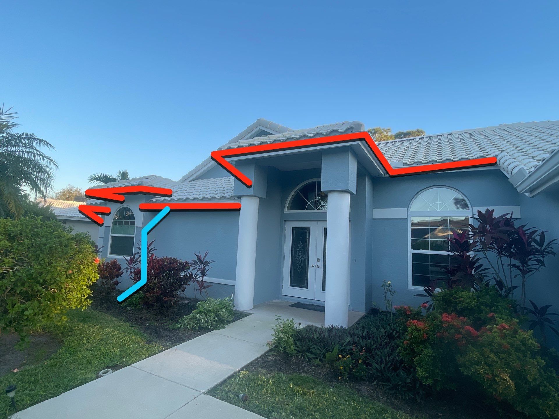 6-inch Seamless Gutters for Beach Cottages in Palmer Ranch FL by Gutter Professors