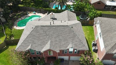 Roof Replacement for Two-Story Brick Home in Katy, TX