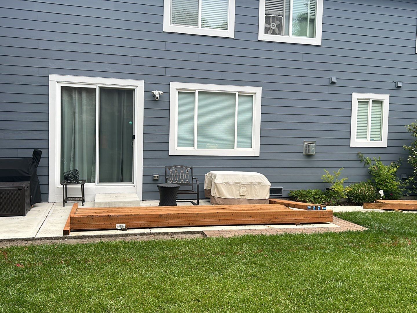  Amy | Stamped Finish Patio, Concrete Project by Jireh Asphalt & Concrete Inc 