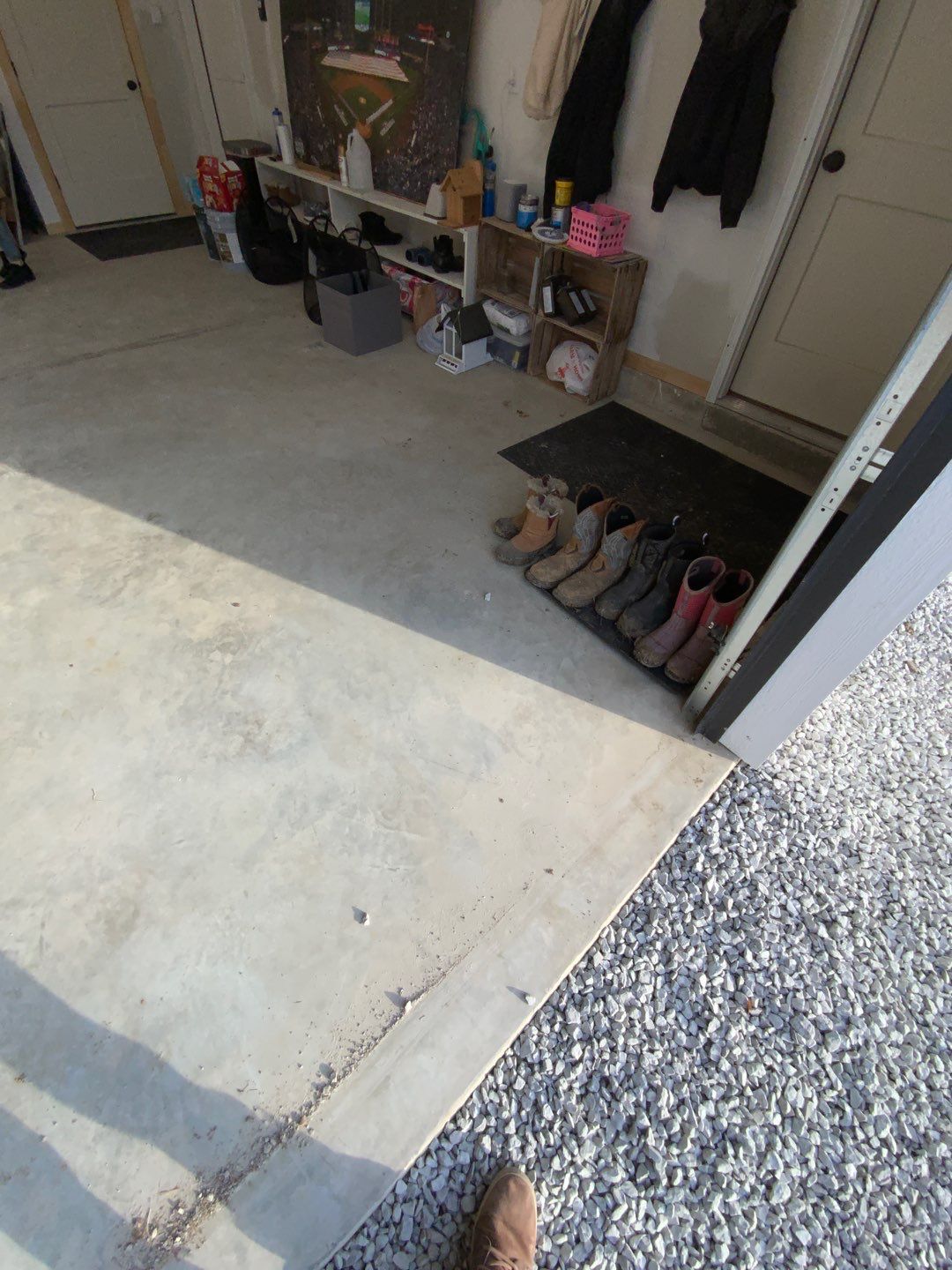 Garage using Domino  by Select Painting, Coatings & Garage Cabinets