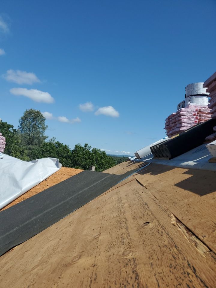 Attic Insulation, Dry-rot Repair, New Roof, Vulcan Vents, and LeafGuard Gutters on this beautiful home by Byers Enterprises 