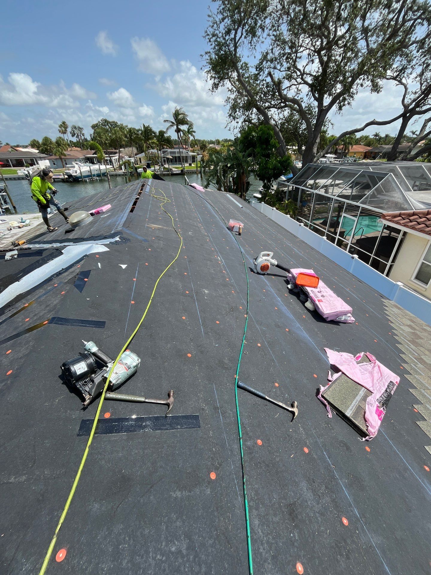 Project in St. Petersburg 33711 by Mitchell Roofing Company LLC 