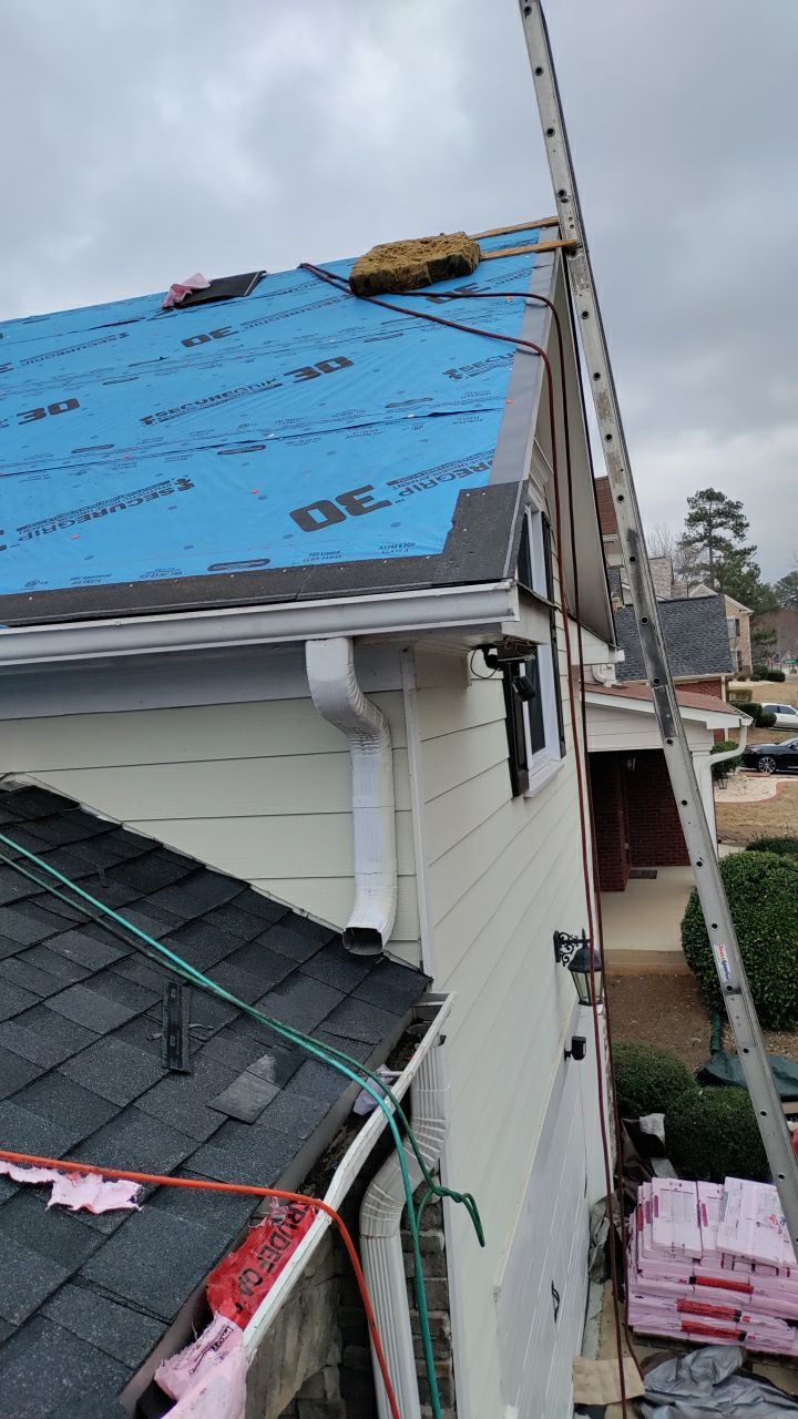 Residential Roofing Installation using Owens Corning by Inspector Roofing and Restoration