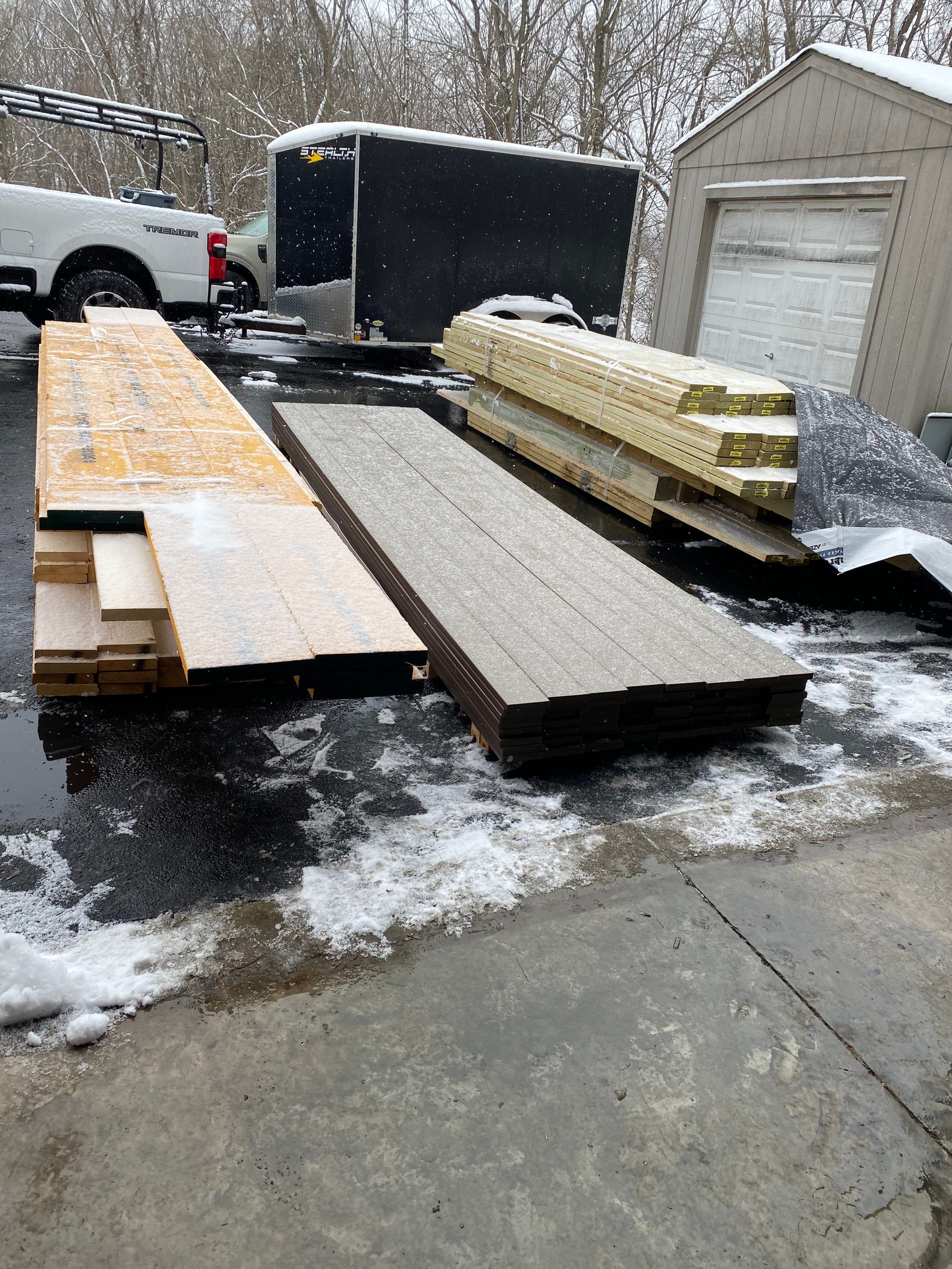 Deck and Roof Build by Cousins Roofing Siding & Decks