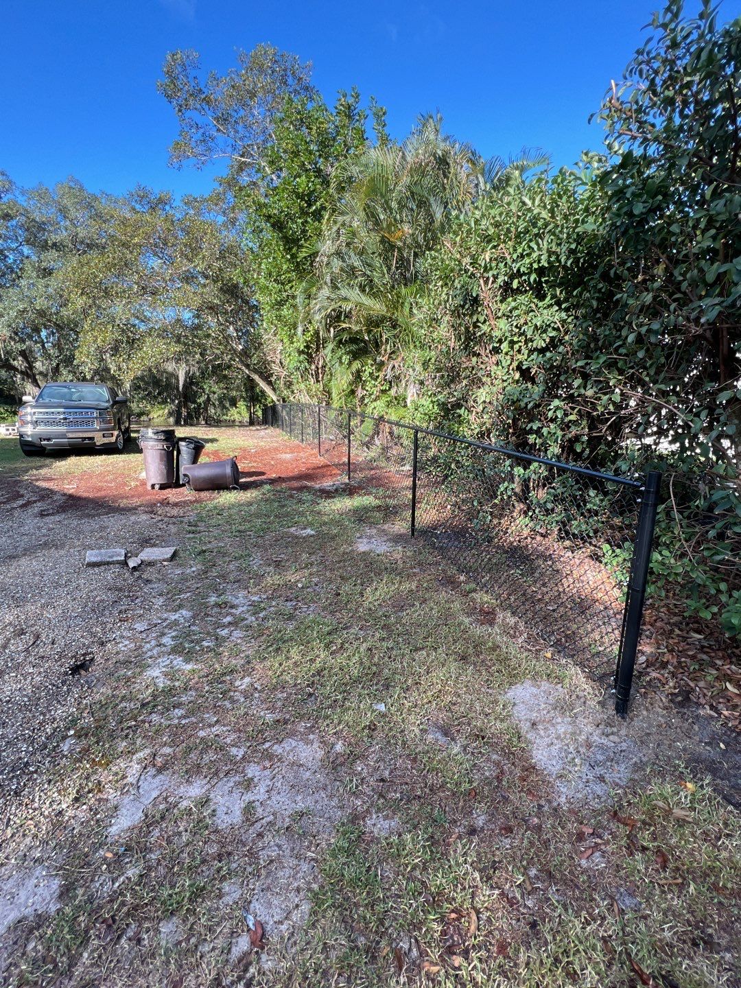 Sarasota, FL 4ft. Tall Black Aluminum & 4 ft. Tall Black Chain-link Fence by Asap fence and gates, LLC