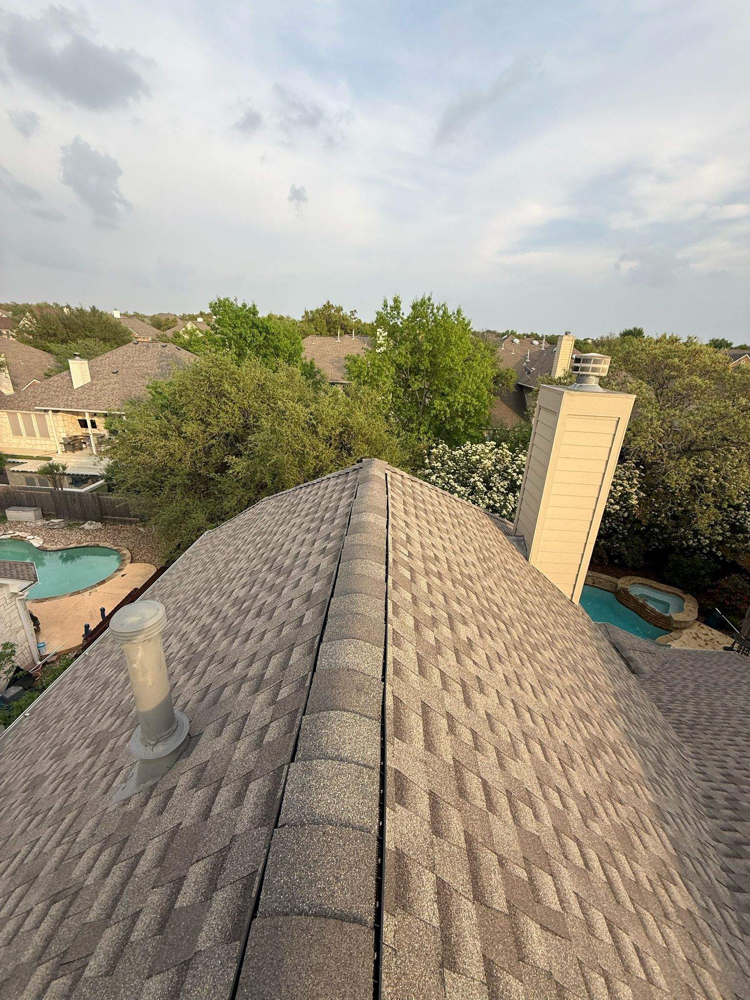 Residential Roofing Installation using GAF HDZ Timberline by Oakwood Roofing and Construction, LLC