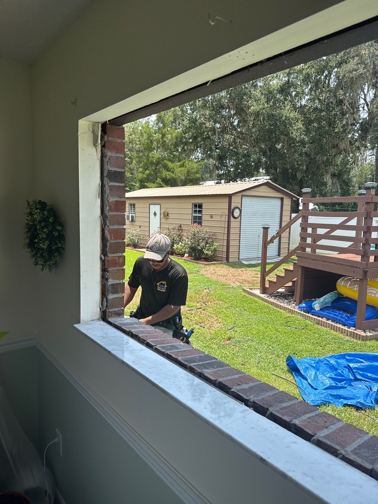 Energy-Efficient White Vinyl Window Replacement in Lake City, Florida by Windows & Doors Store