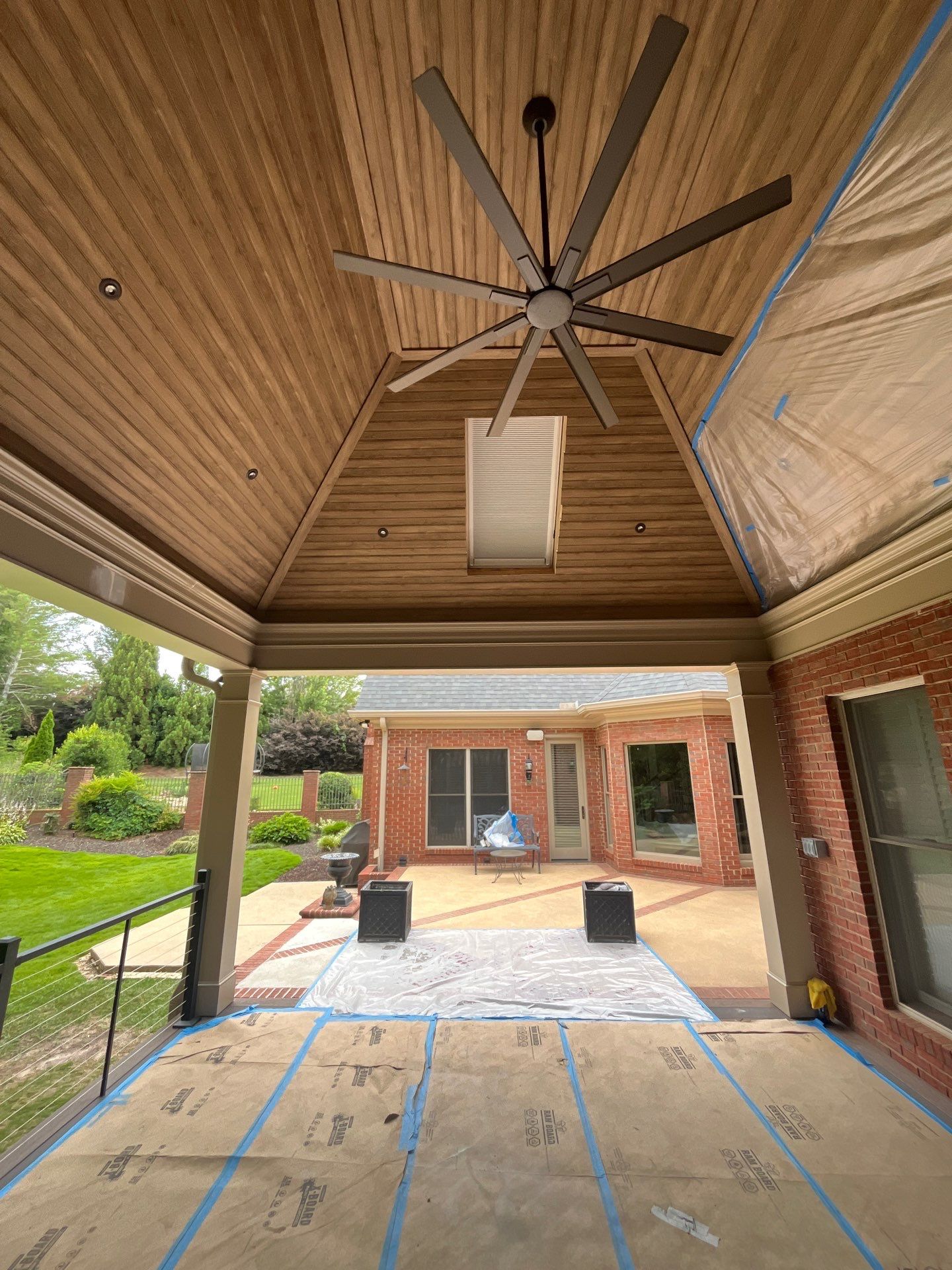TimberTech Aluminum Deck Installation in Greer by Odio Custom Builders