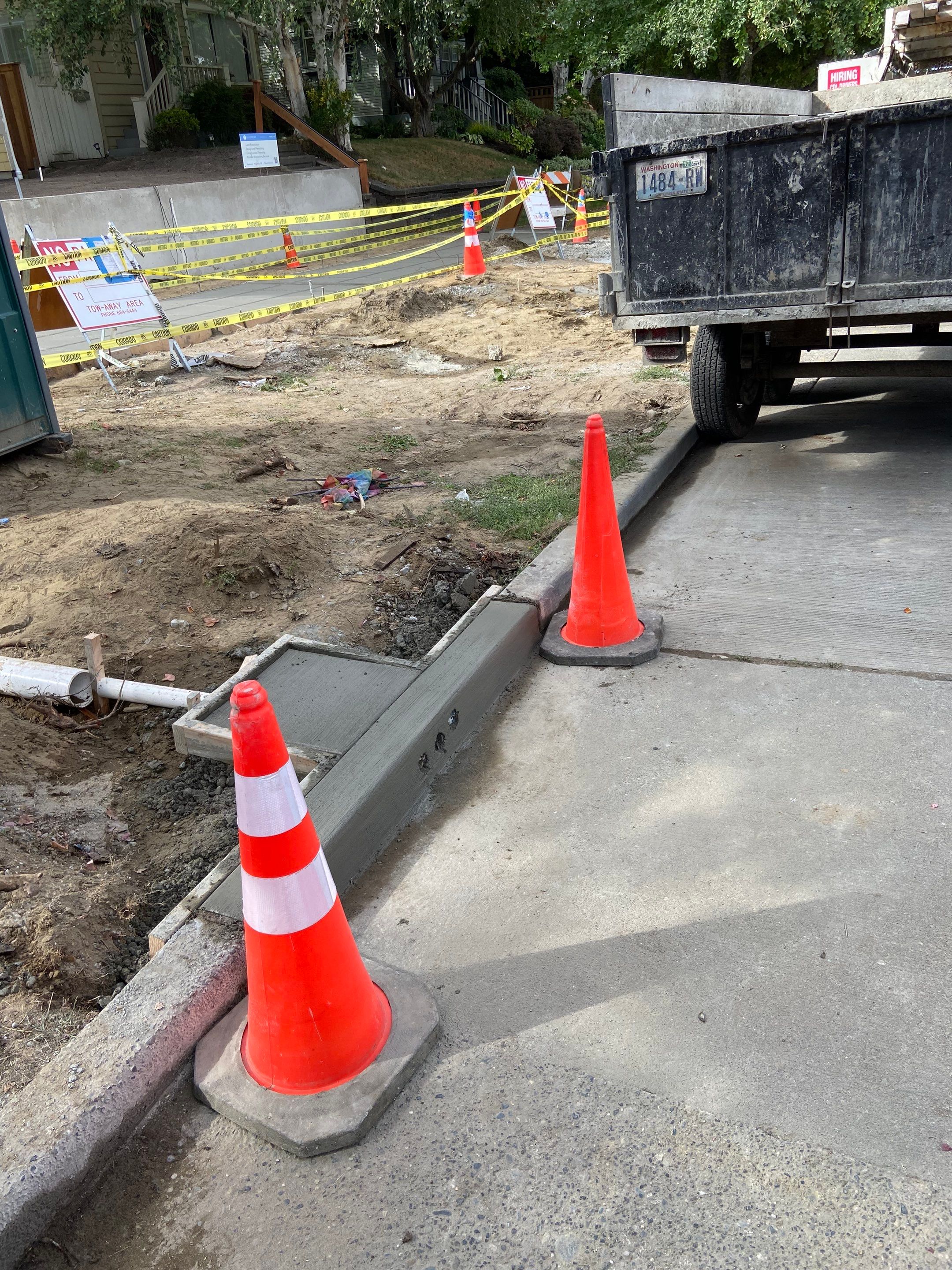 David | Concrete Sidewalk by Jireh Asphalt & Concrete Inc 