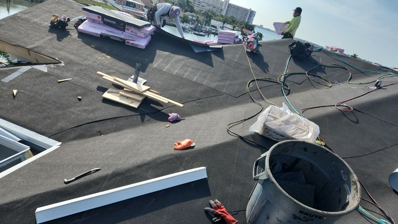 Project in Gulfport 33707 by Mitchell Roofing Company LLC 