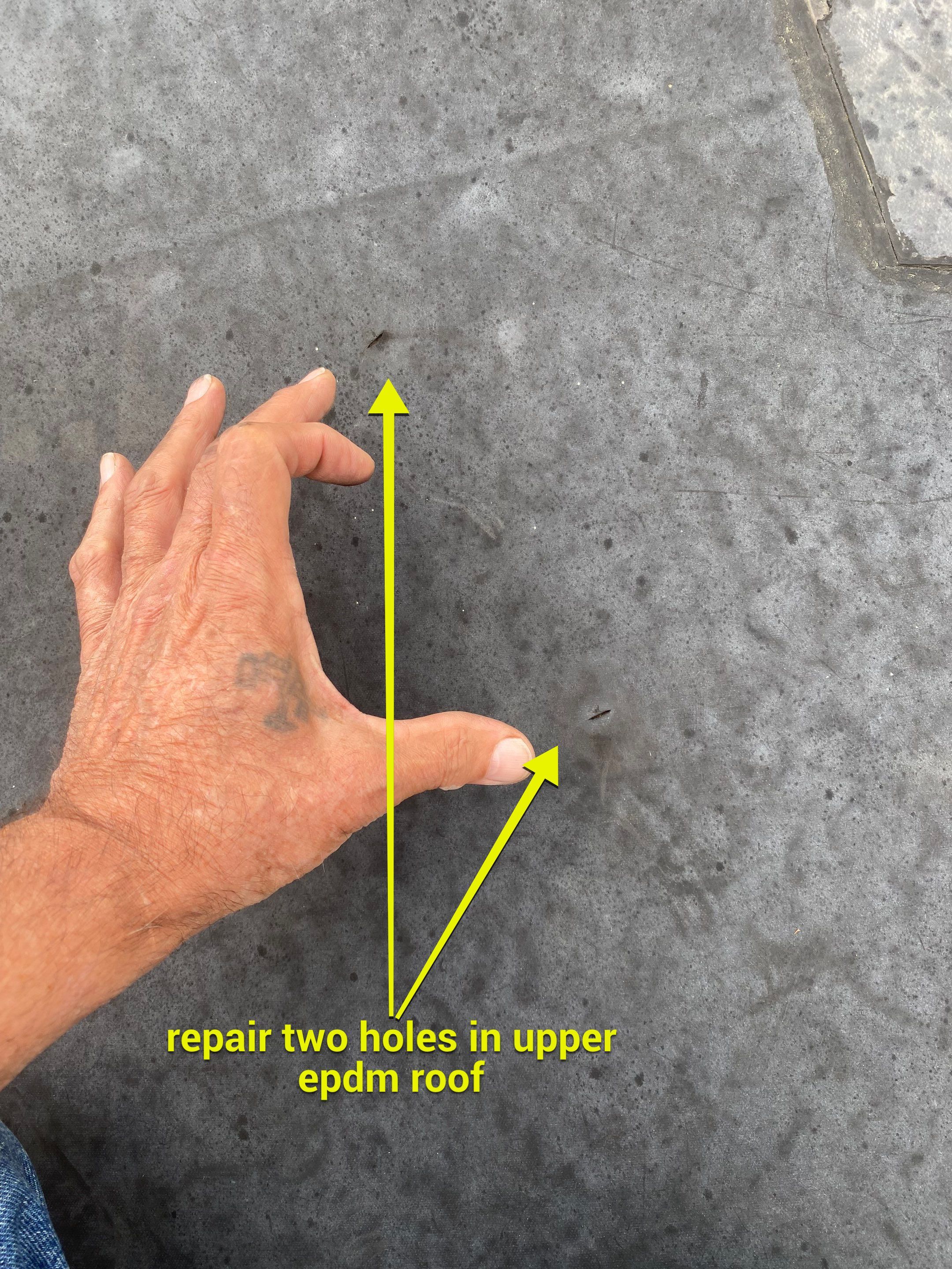 Lorton: EPDM Flat Roof with Partial Slate Replacement by RM Banning, Inc.