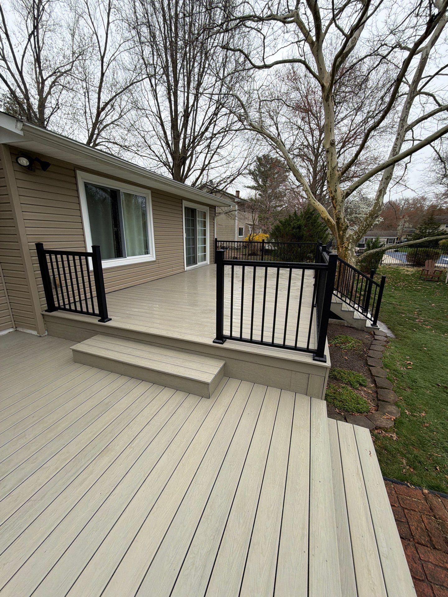 Deck Resurface In East Windsor  by deck guardian