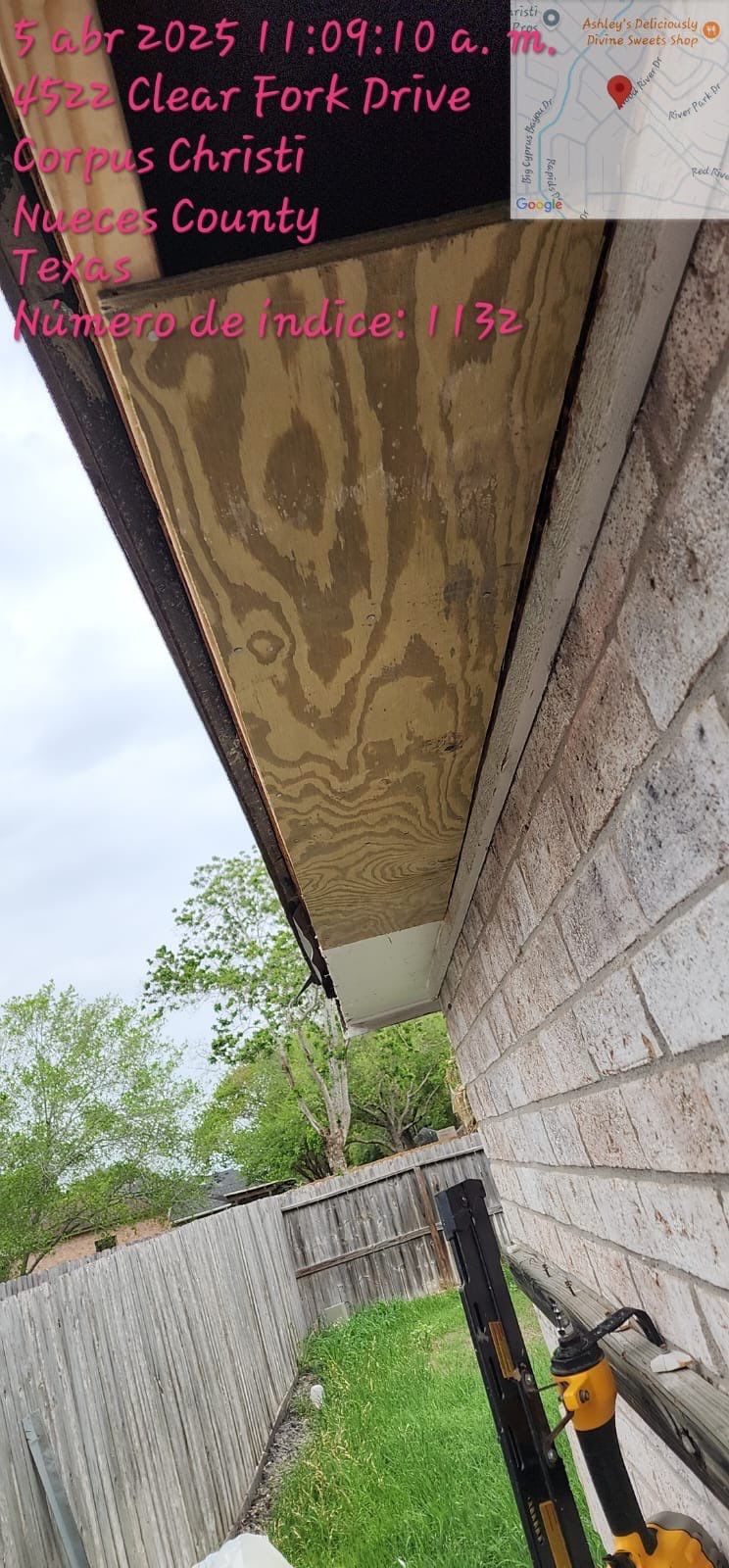 Run down on River Drive by Bayfront Roofing and Construction