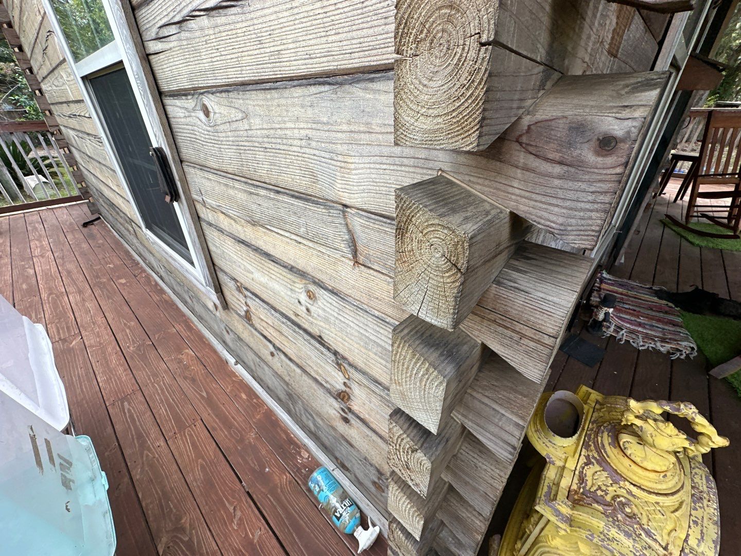 Cabin using Wood Sealant by DuraSeal