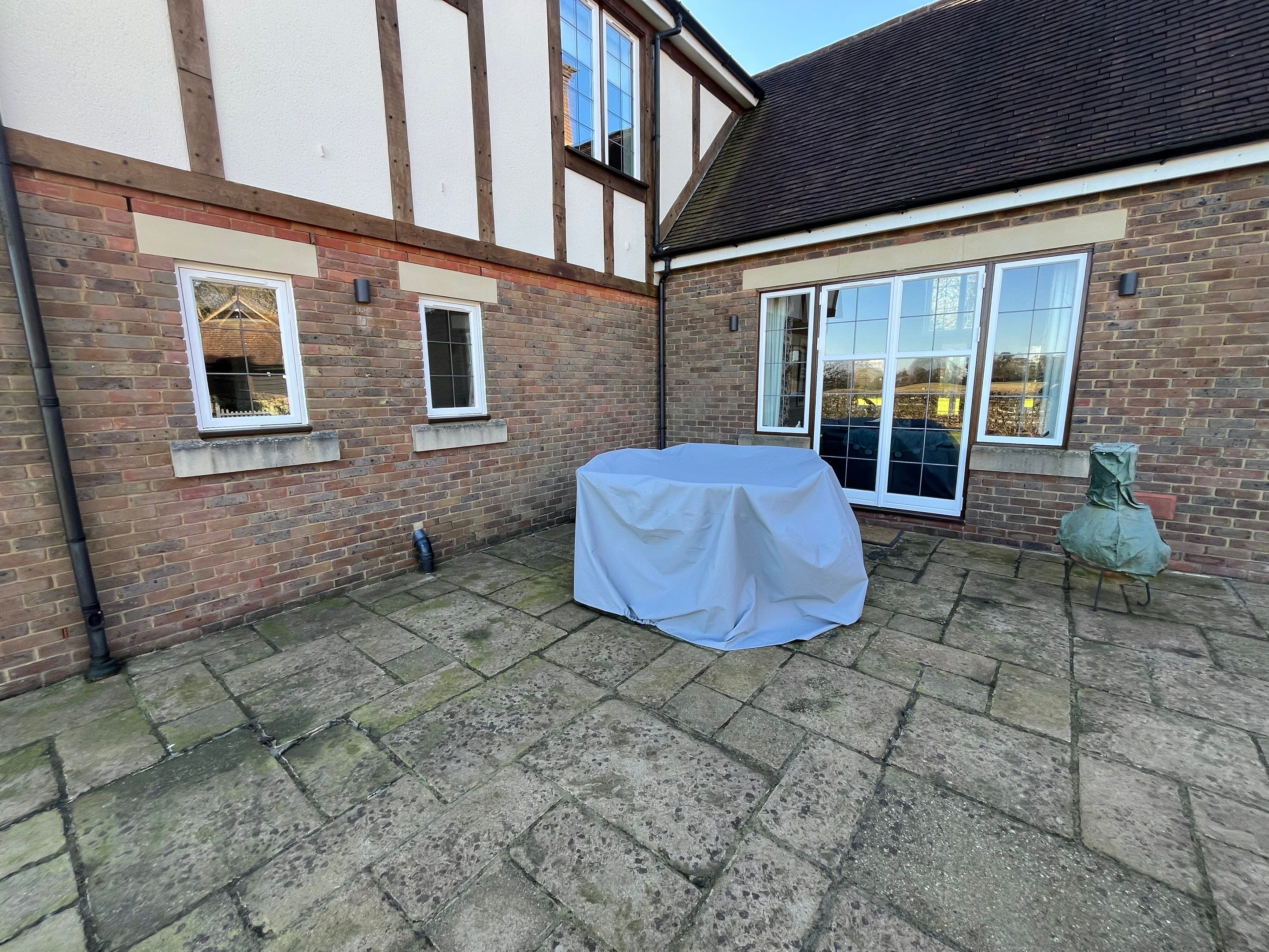 Roof Clean - Patio Clean using 18inch Whirlaway FSC by Ges Exterior Cleaning ltd