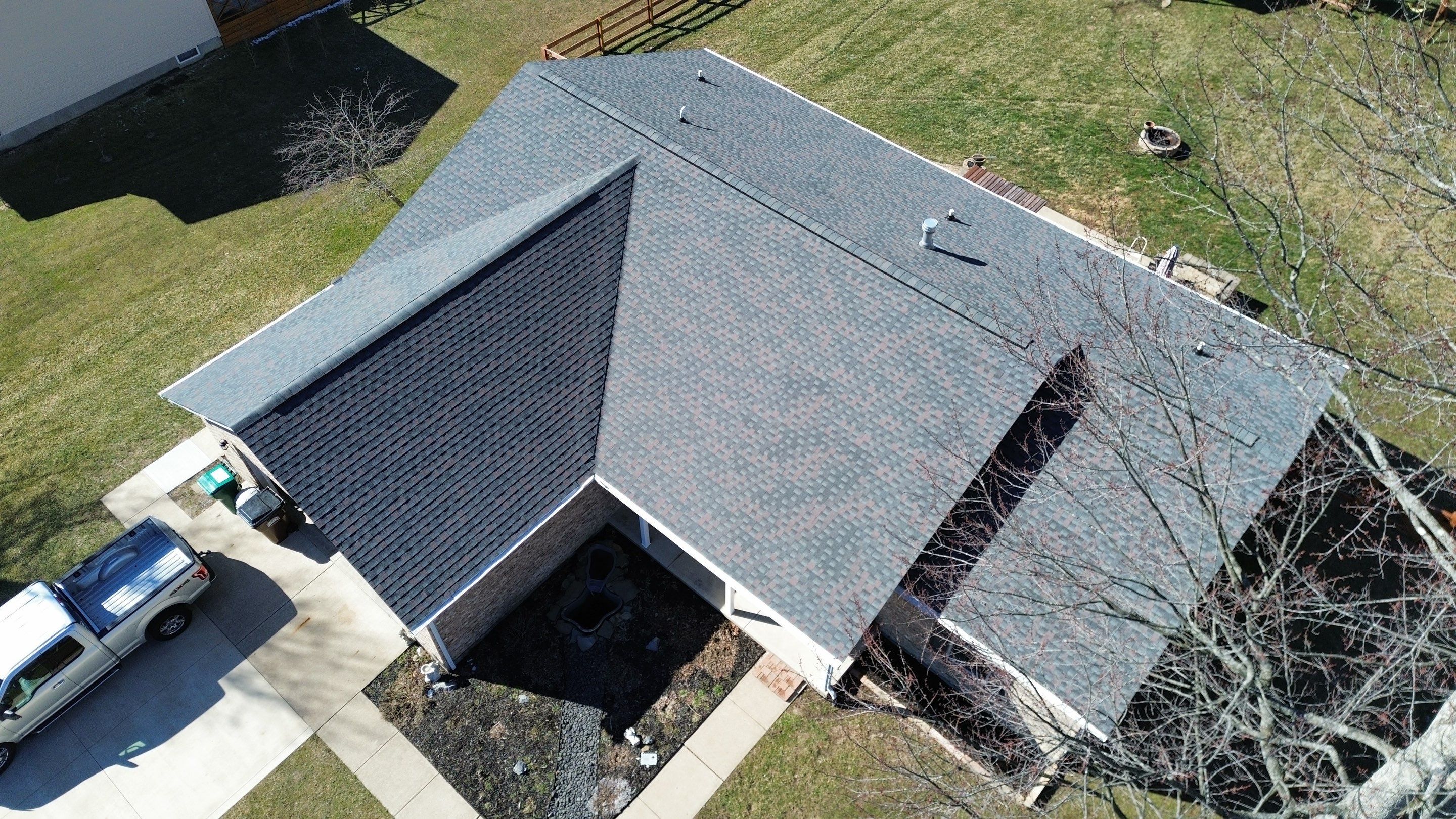 Residential Roofing Installation using Timberline HDZ Shingles - Williamsburg Slate by RoofX 