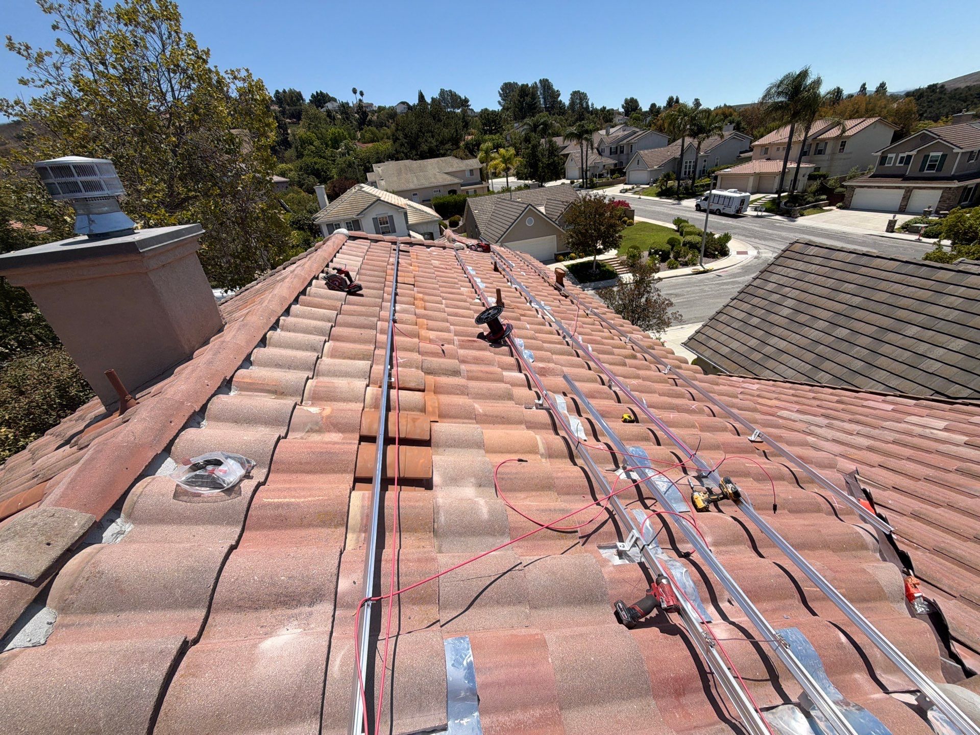 Solar and Tesla Powerwall 3 Battery Installation in Thousand Oaks by AWS Solar