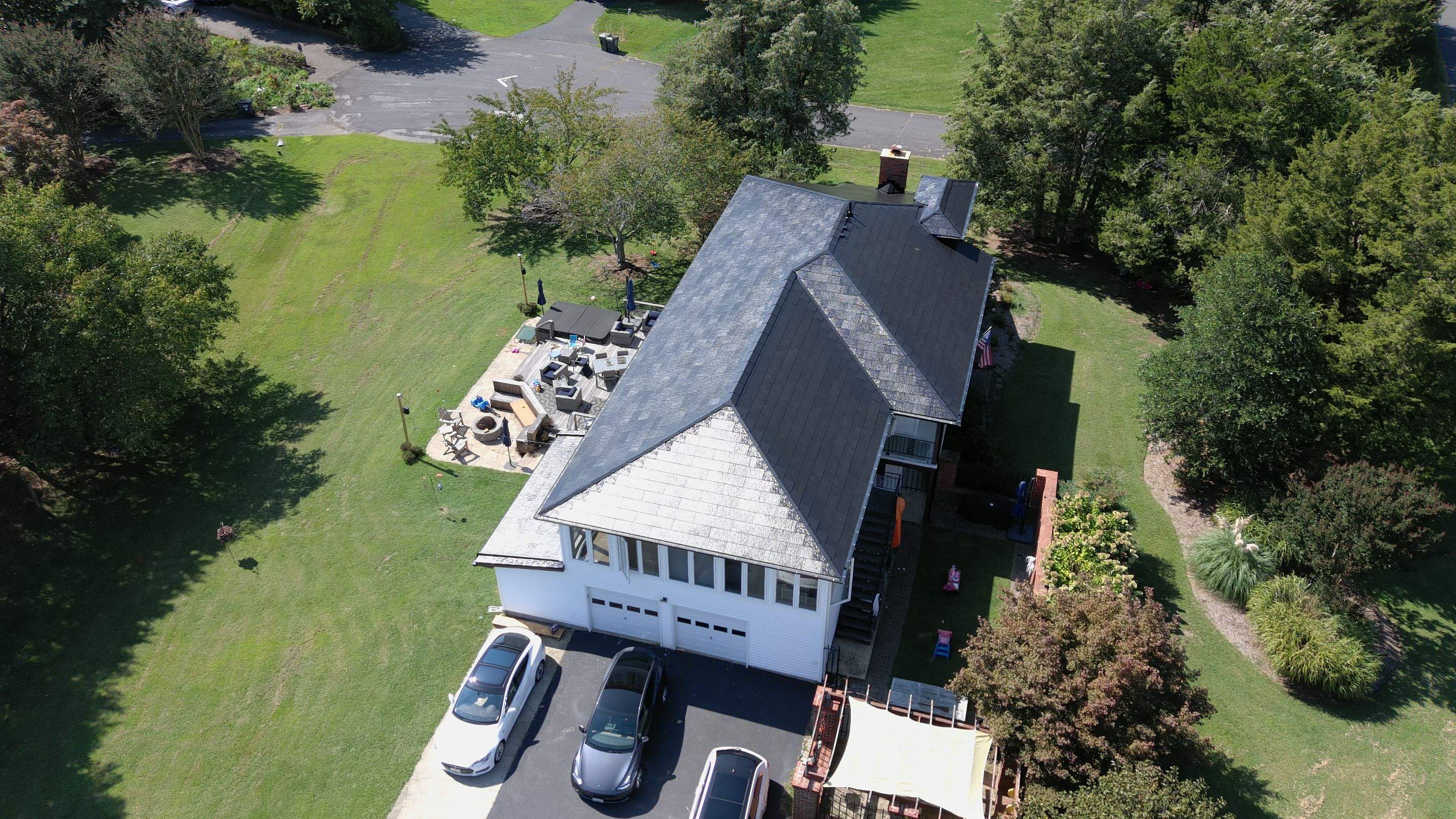 Tesla Solar Roof + Powerwall in Leonardtown, MD by American Home Contractors