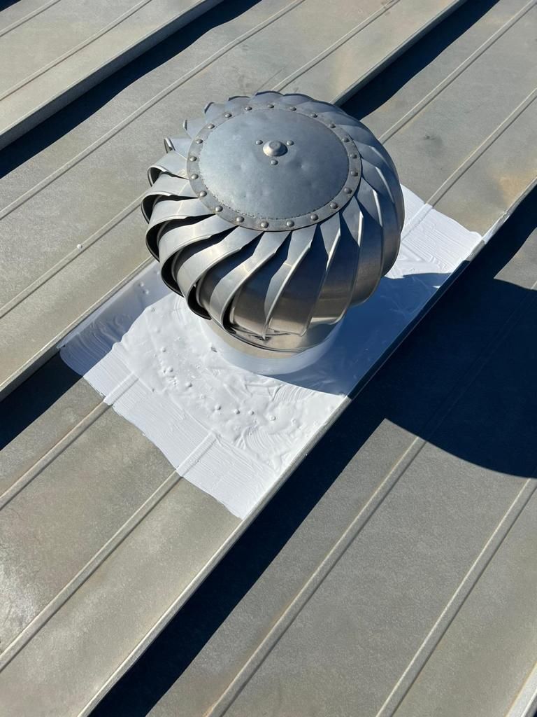 Roof Repair on a metal roof  by Grell Roofing, LLC