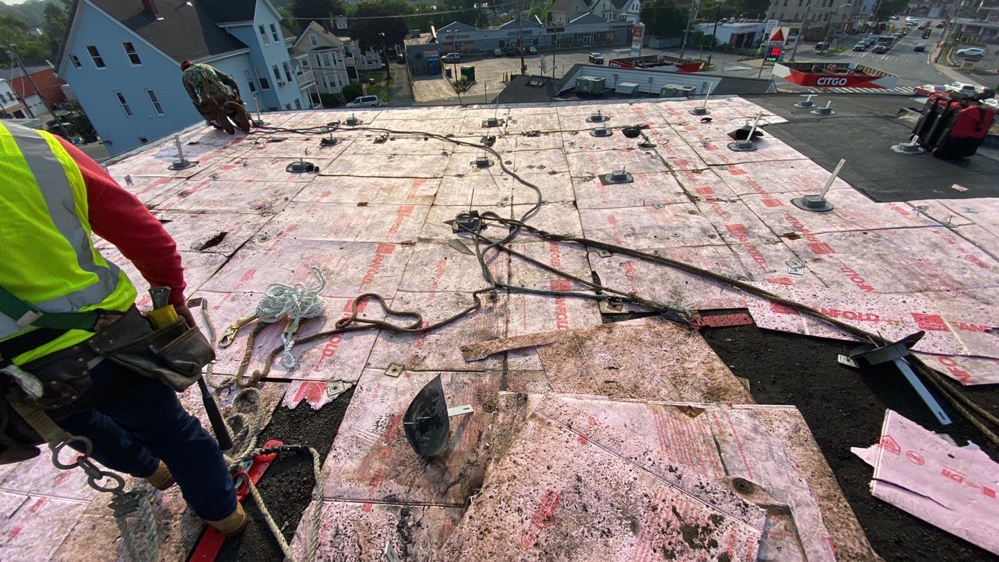 Residential Roofing Installation using EPDM/Rubber by Sensible Home Solutions