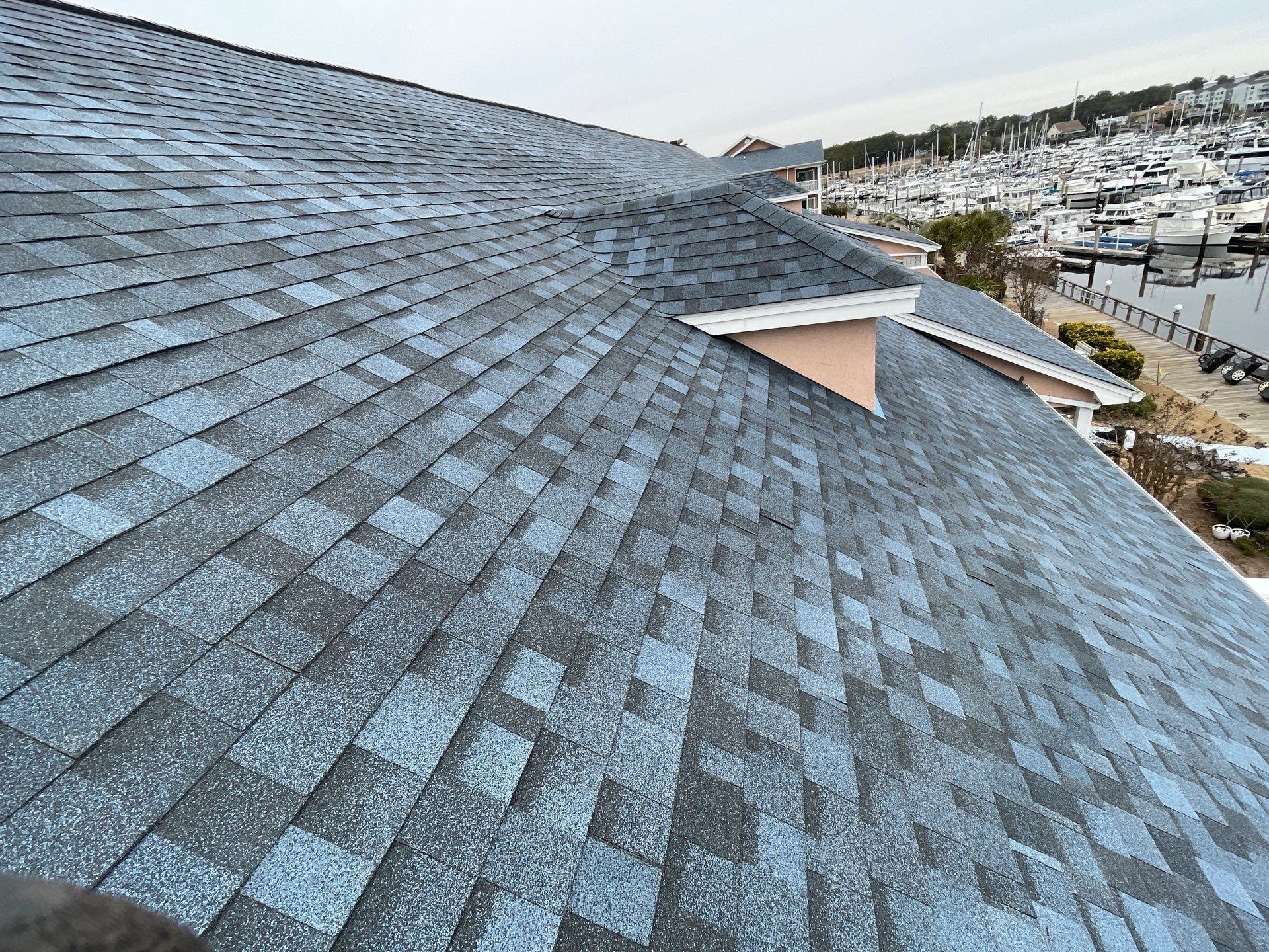 IKO Dynasty - Atlantic Blue by Linta Roofing