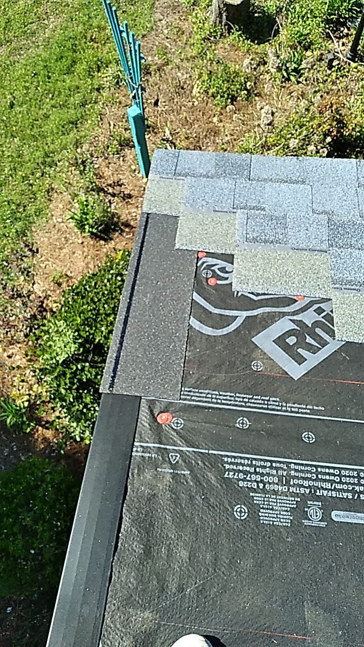 Residential Roofing Installation using Owens Corning Duration-Harbor Blue  by Indigo State Roofing