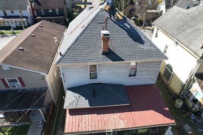 Residential Roofing Installation using GAF Timberline HDZ Pewter Gray