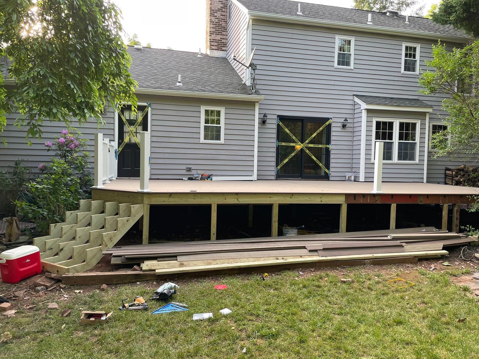 Deck resurface in Flemington by deck guardian