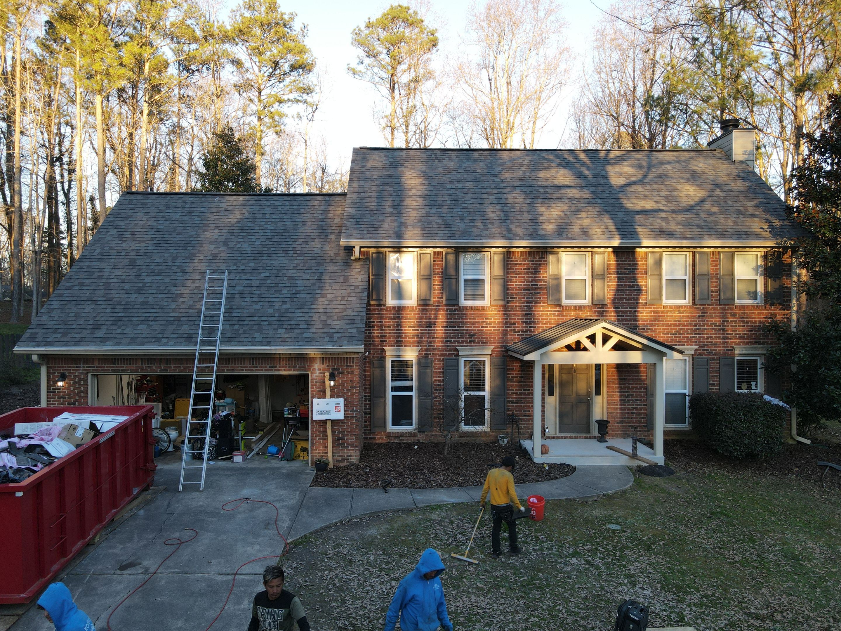 Residential Roofing Installation using Owens Corning by Inspector Roofing and Restoration