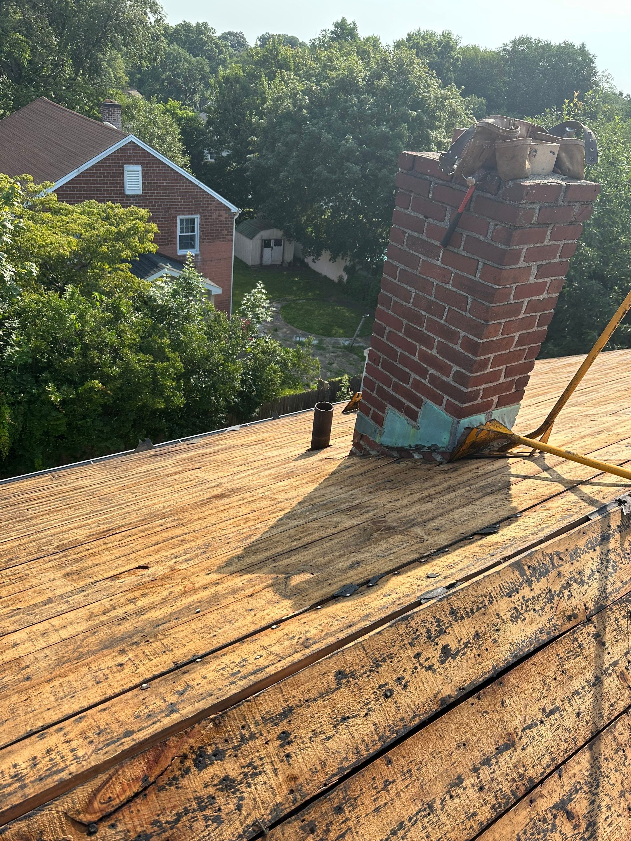 Commercial Roofing Installation using Owens Corning TruDefinition  Midnight Plum by A Plus Exterior