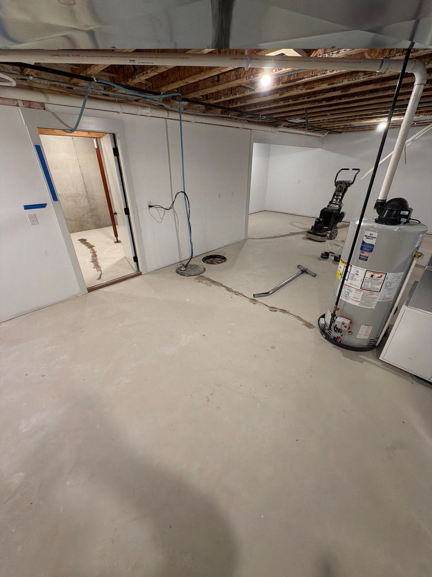 Garage & Basement Epoxy Floor Coating | Whitehall, Michigan by Gordon Painting