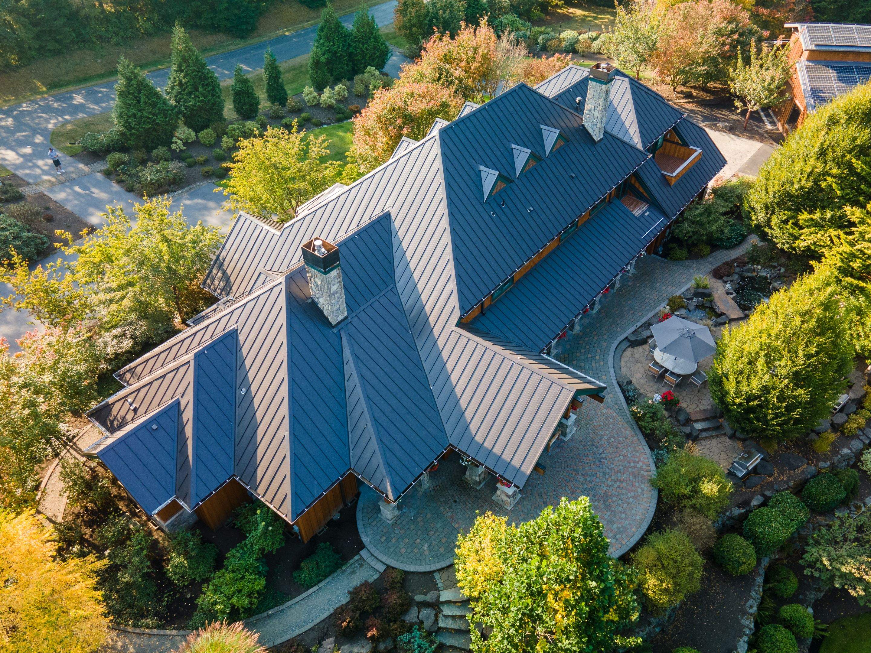 North Bend | Metal Panel Roof Project by Roofscapes NW