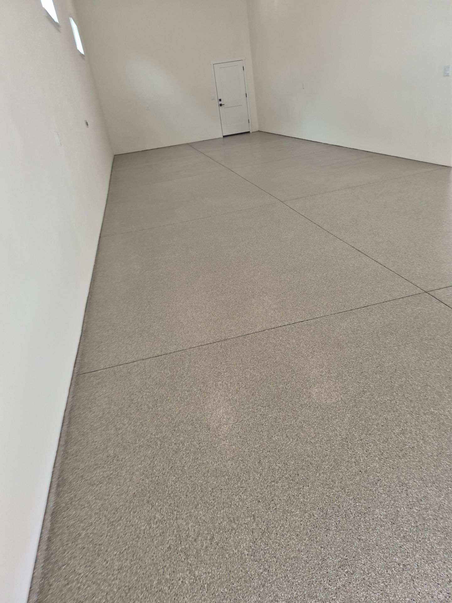 Pebble Beach Polyurea Garage Floor Coating in Kennewick by Croc Coatings, LLC