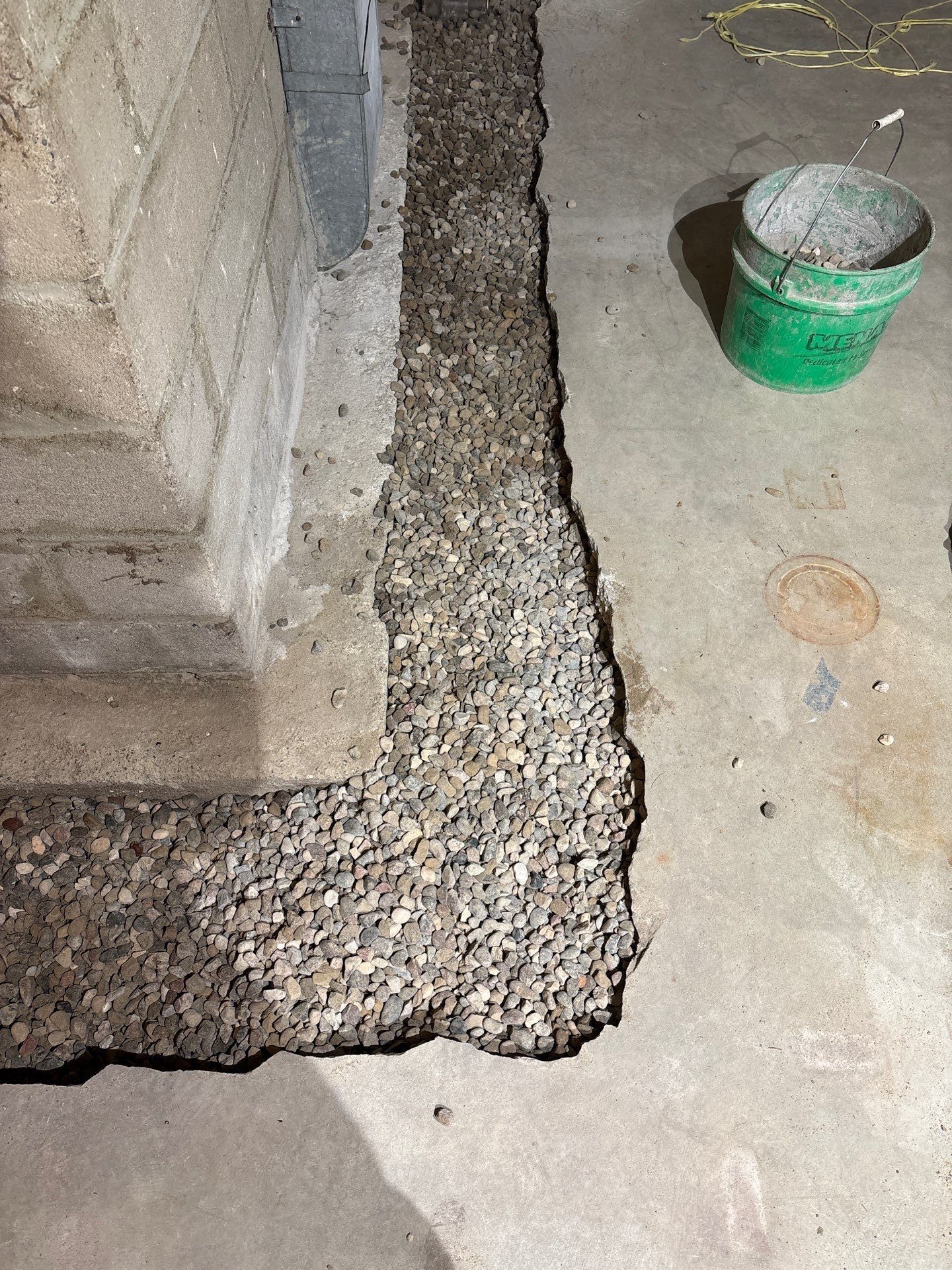 Drain Tile in South Minneapolis by Waterproofing Northeast