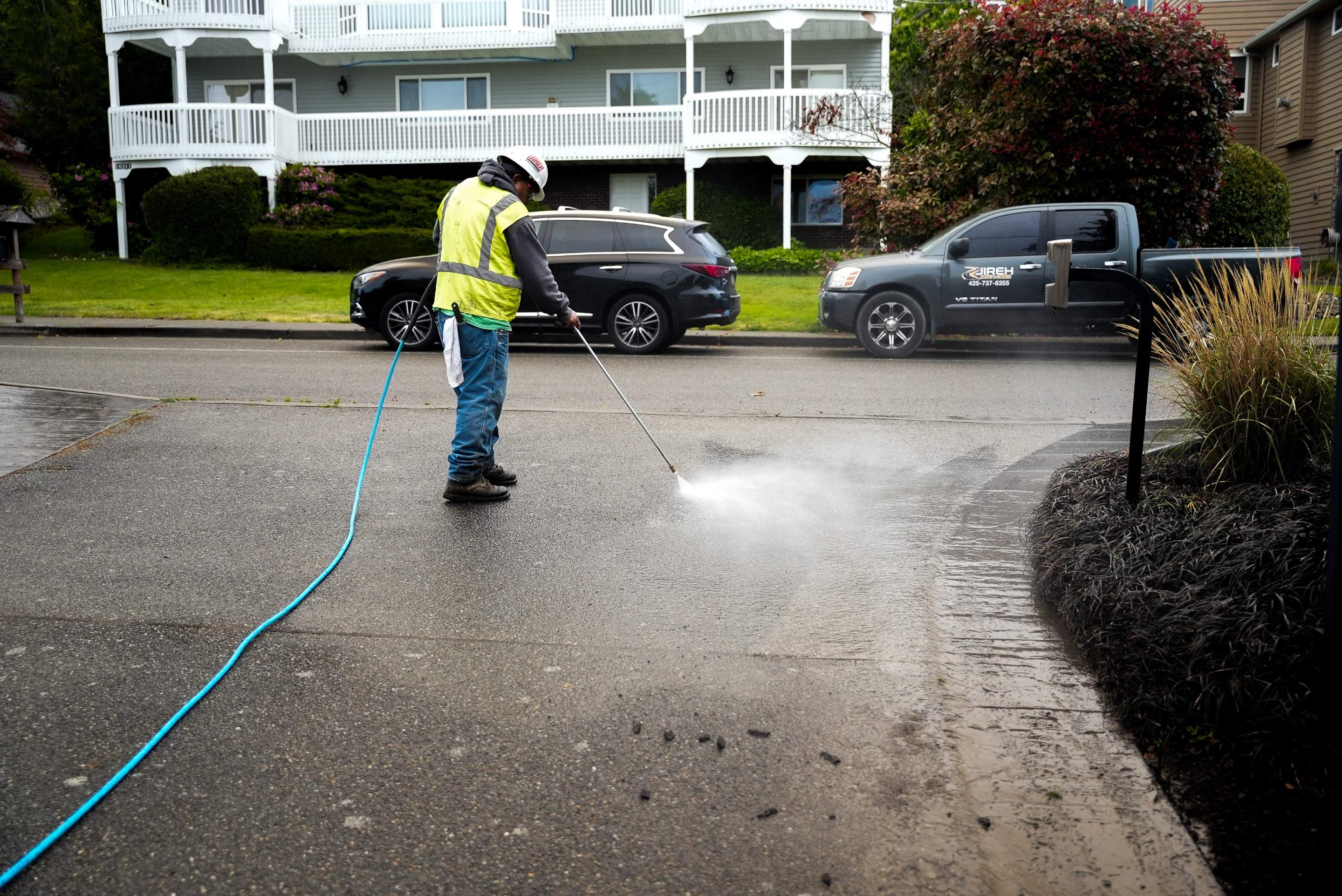 Jim | Concrete Sealer  by Jireh Asphalt & Concrete Inc 