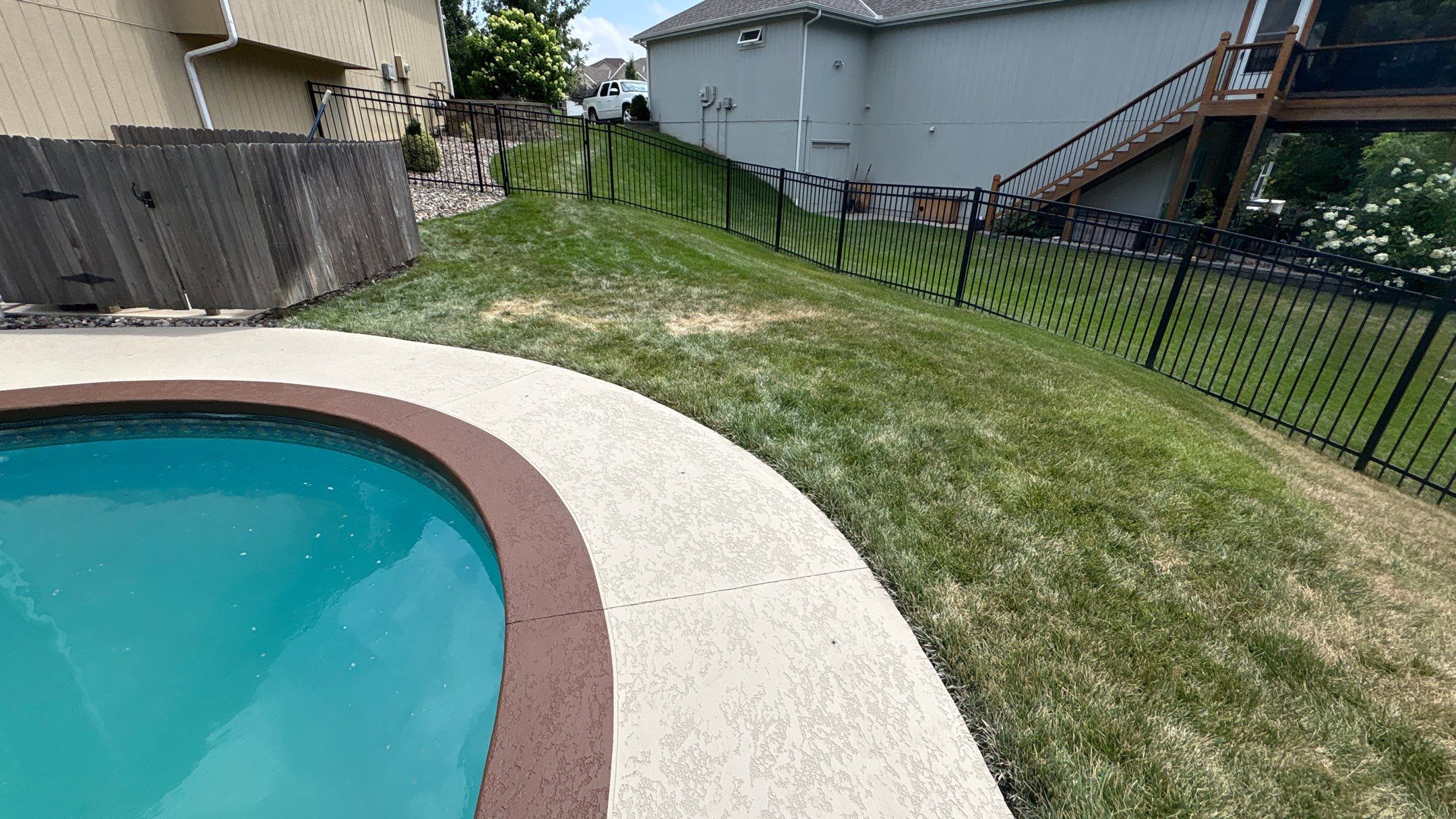 Pool Deck Refresh- Kansas City, MO by Big Red Decorative Concrete, LLC