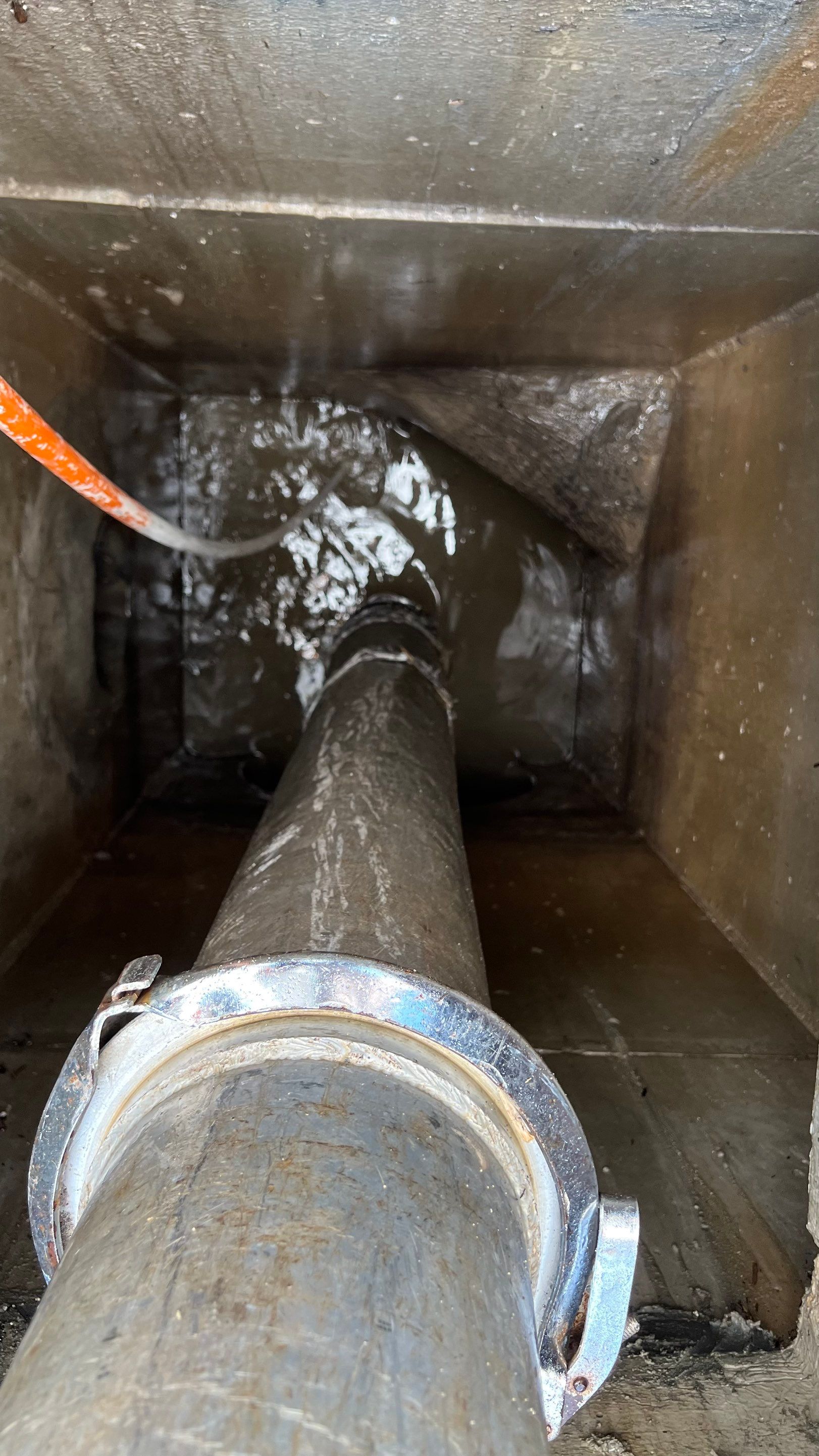 New Construction Stormwater Catch Basin Cleaning by APS Power & Water