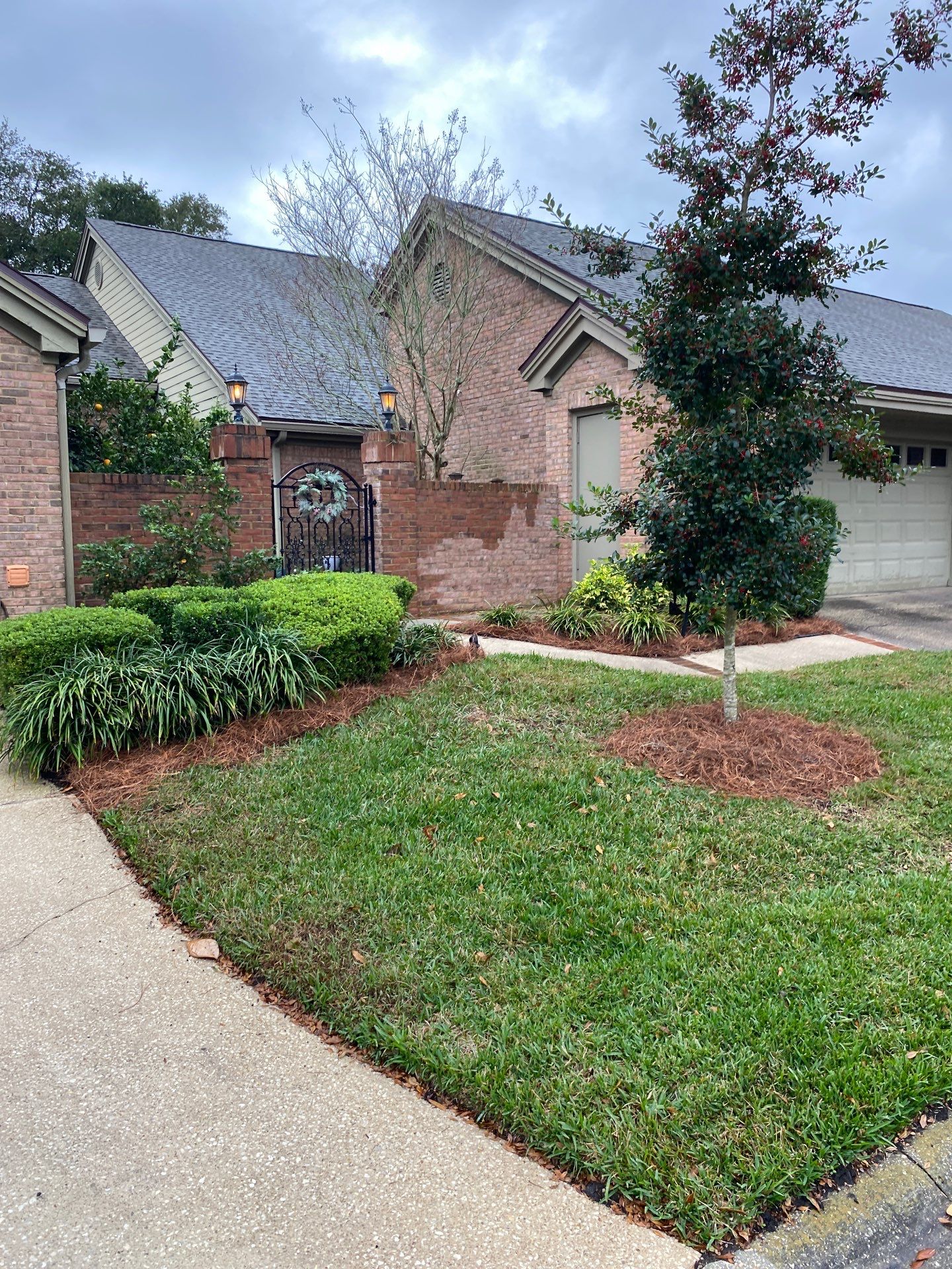 Deerwood Pointe | Tree Removal & Pine Straw Installation by ProGreen Services