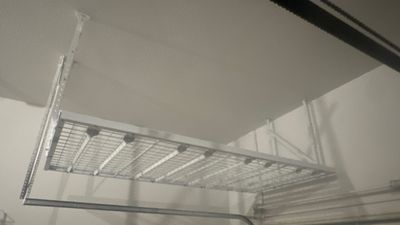 Shellie A. upgraded her garage with an overhead rack