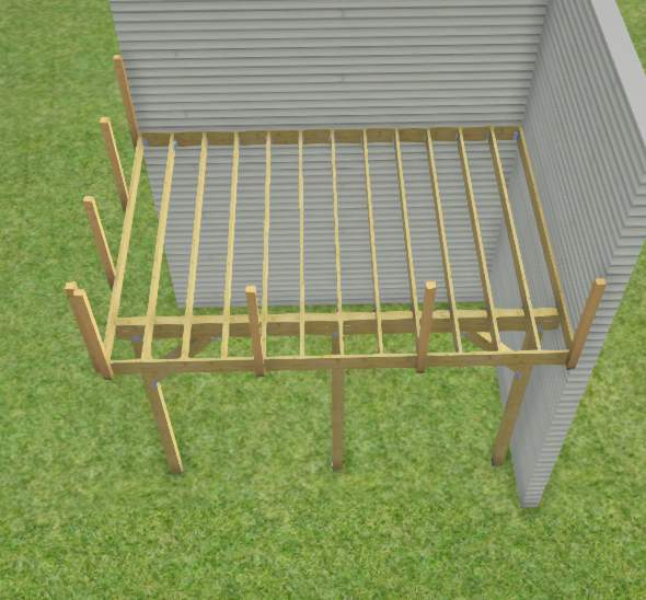 Aspen Lake - Covered Porch by Pillar and Pine