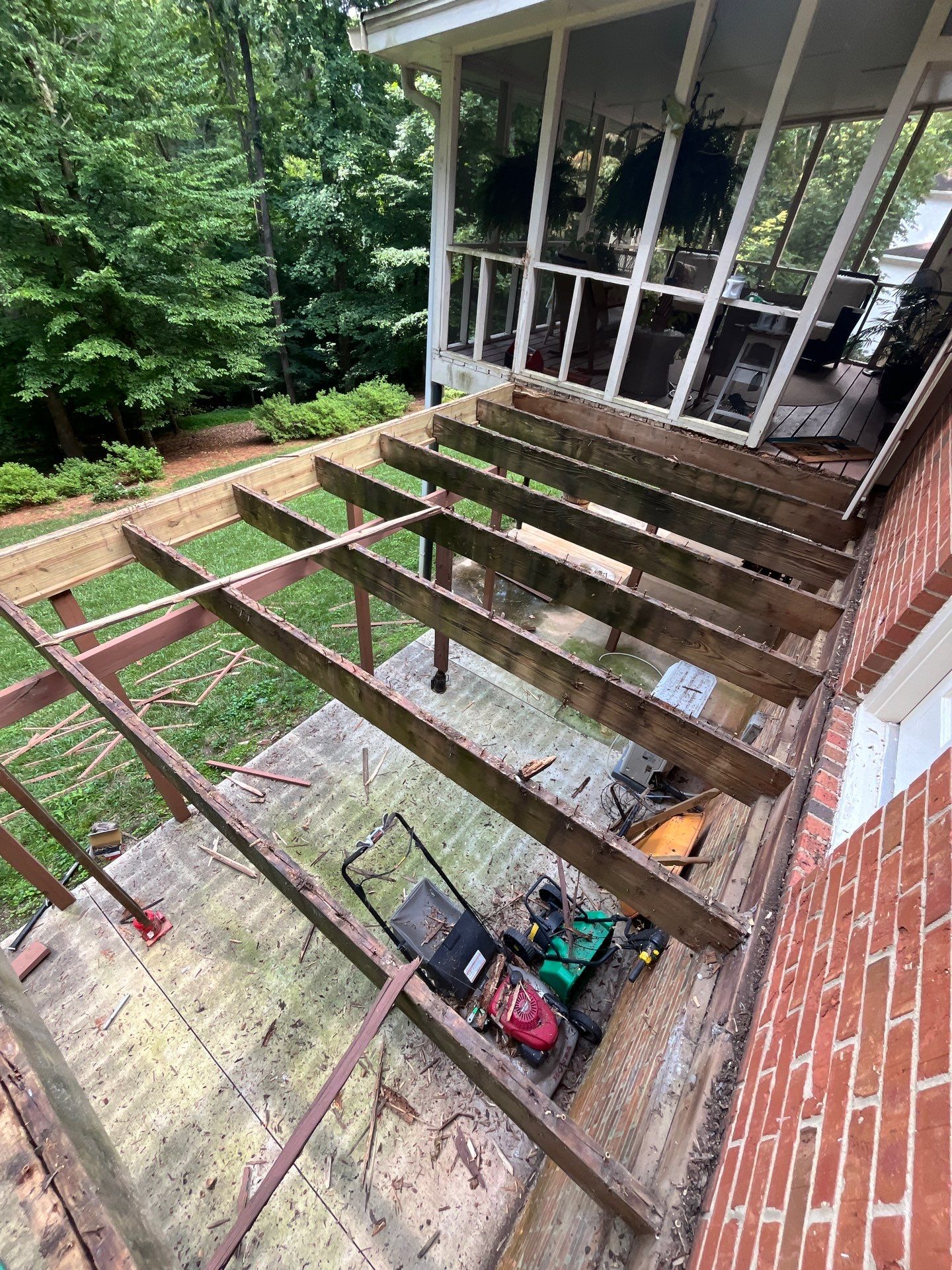 Stone Mountain, GA Rotted Wood & Shutter Replacement, Exterior Paint, and Deck Resurface by Nelson Exteriors