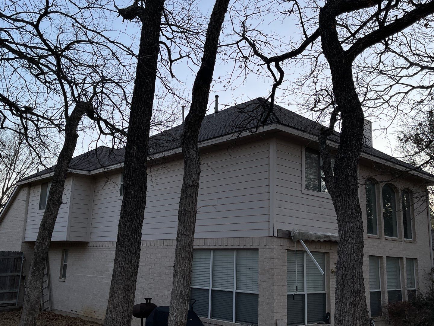 Full Exterior Remodel (Roofing, painting, Gutters) & Interior Damage Repair & Painting by First United Roofing & Construction