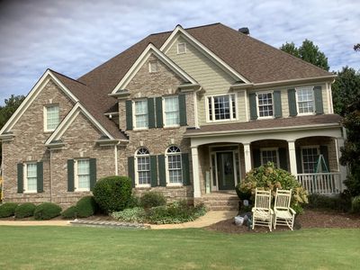 Complete Exterior Painting and Trim Refresh for Acworth Residence